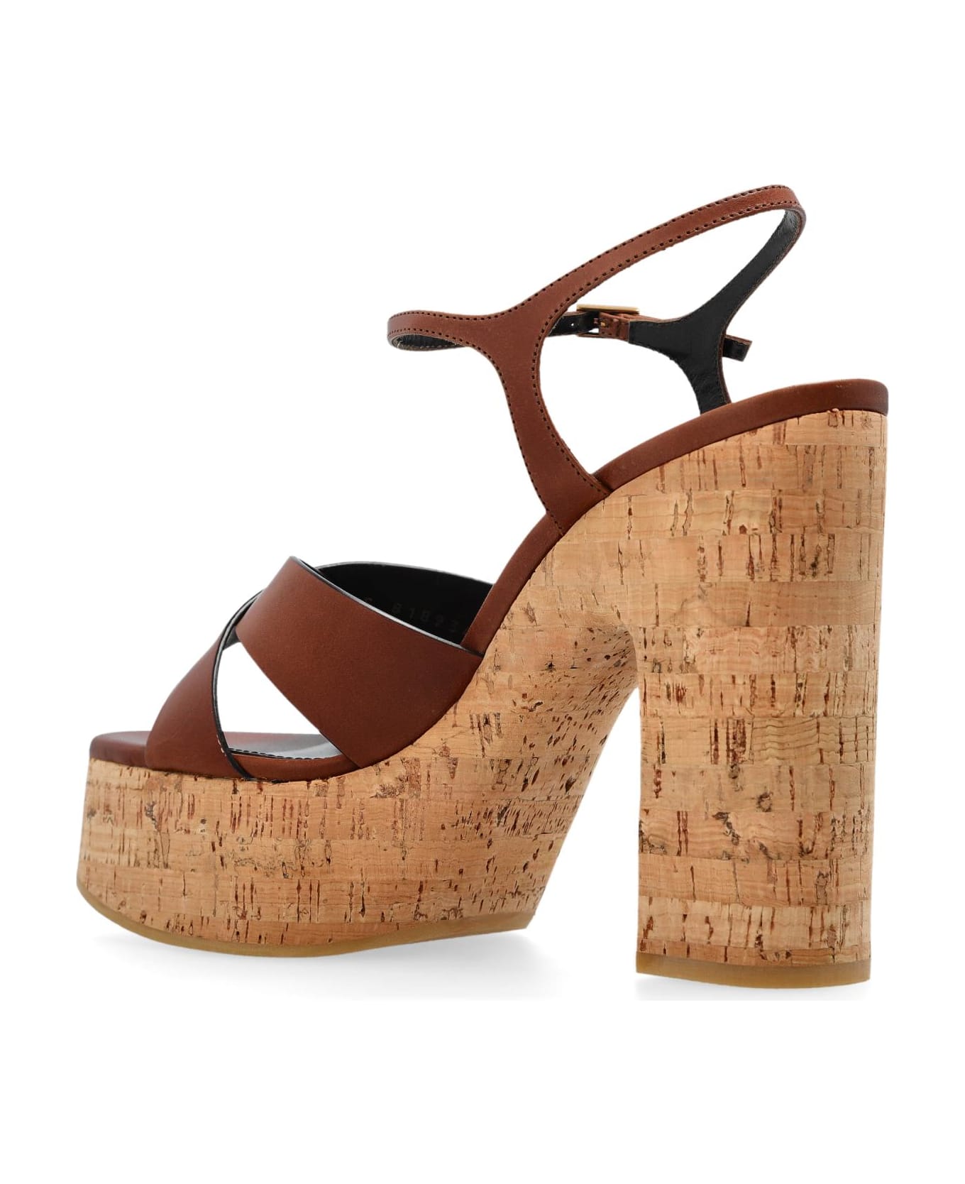 Saint Laurent Platform Sandals Bianca