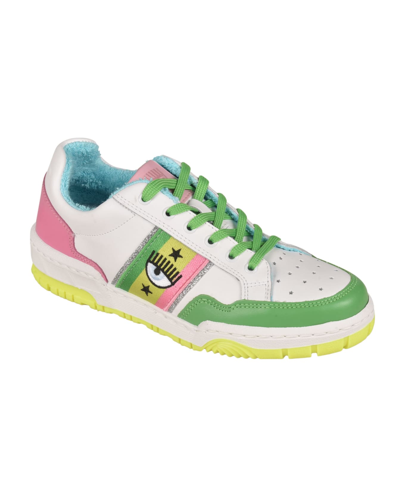 Chiara Ferragni Cf1 Funky Pin Sneakers - Multicolor