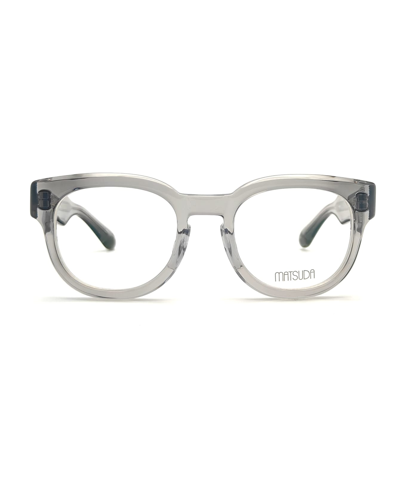 Matsuda M1038 - Grey Crystal / Silver Rx Glasses - grey