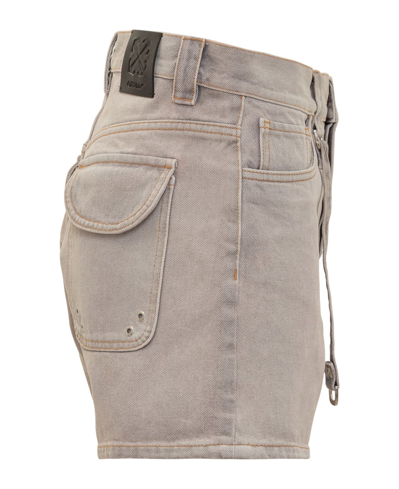 Off-White Cargo Laundry Shorts - BURNISHED LILAC ショートパンツ