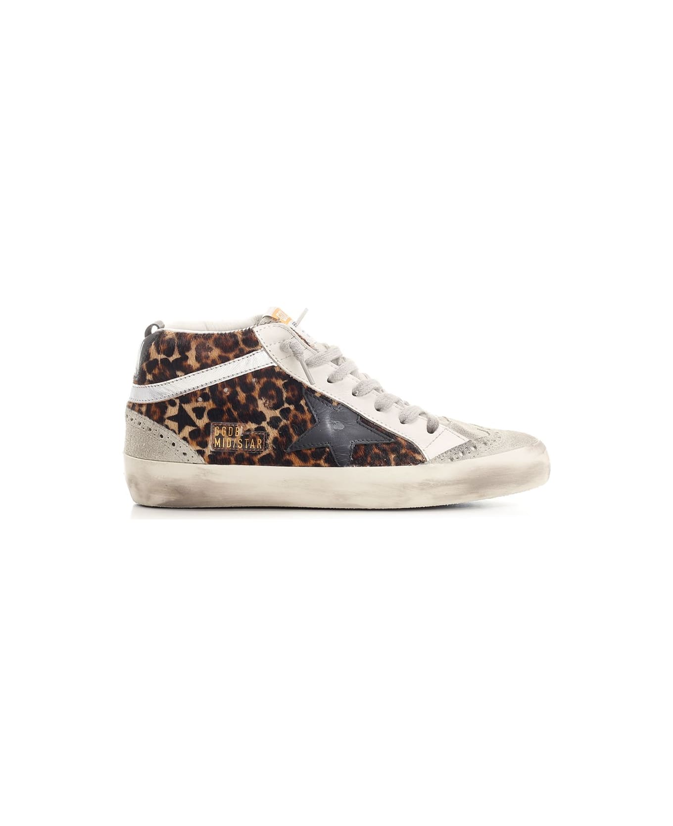 Golden Goose 
mid Star
 Sneakers - BEIGE
