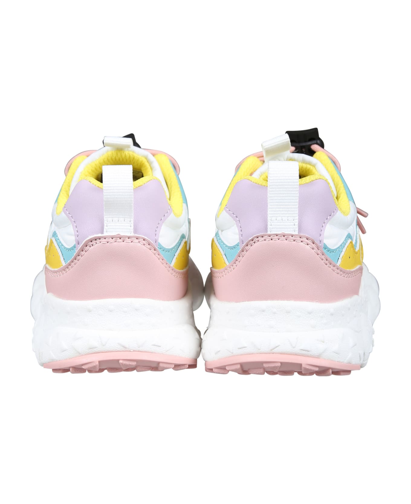Flower Mountain Pink Yamano Sneakers For Girl With Logo - Pink シューズ
