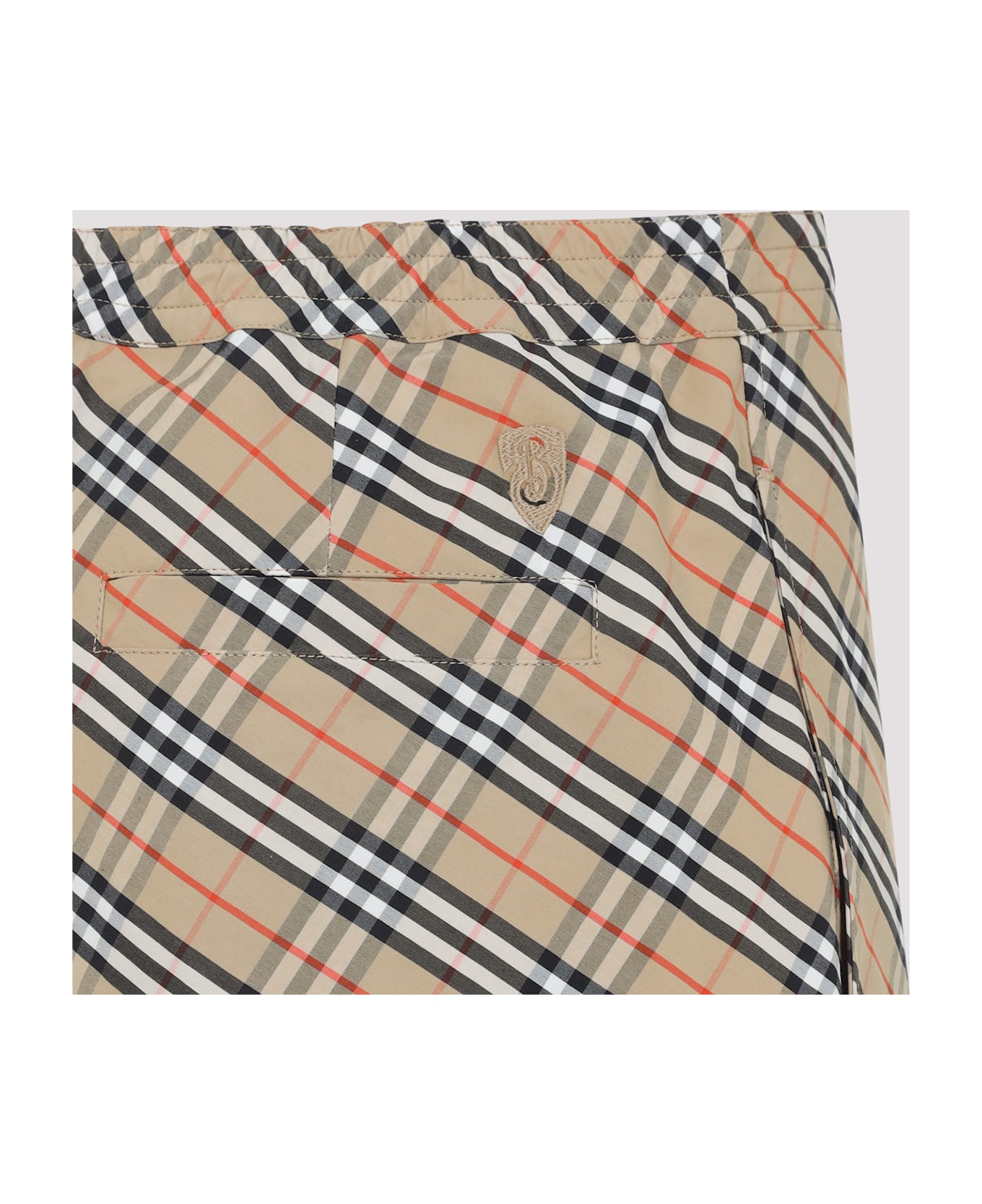 Burberry Check Shorts - Sand Ip Check