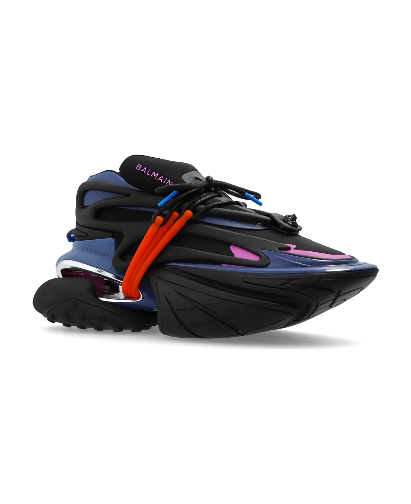 Balmain 'unicorn' Sneakers - BLACK/BLUE スニーカー