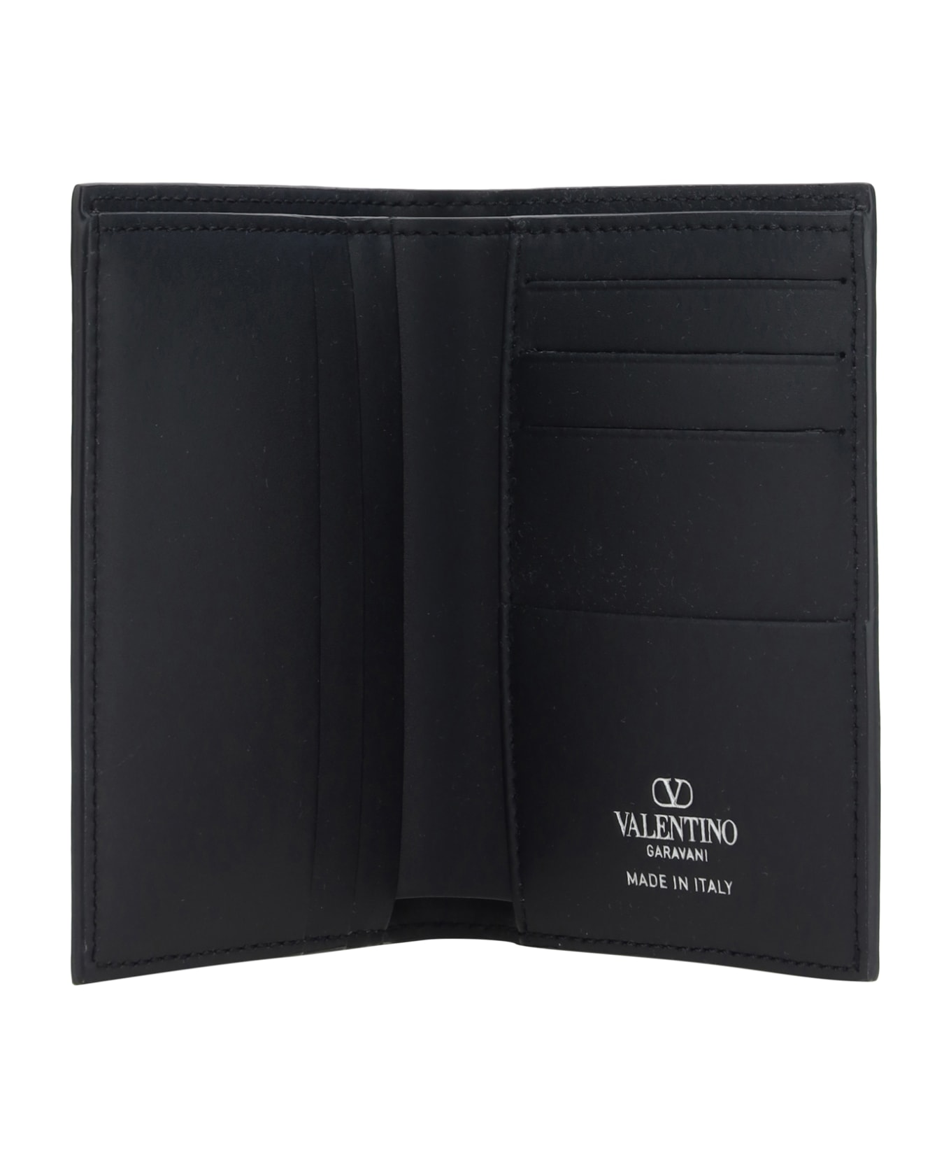 Valentino Garavani Card Holder - Nero/bianco