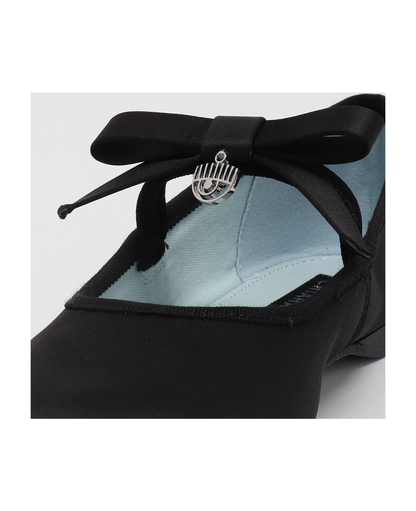 Chiara Ferragni Cf Ballet Shoes Flat Shoes - NERO