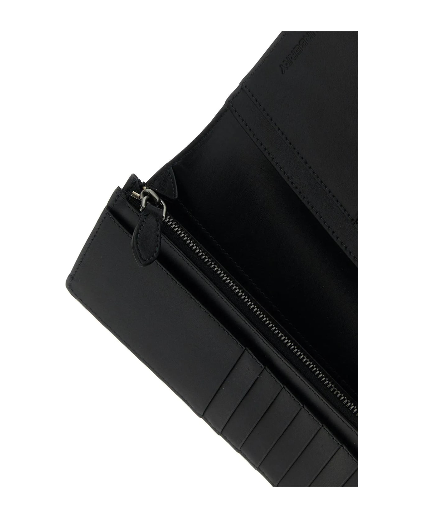 Burberry Printed E-canvas Wallet - Black