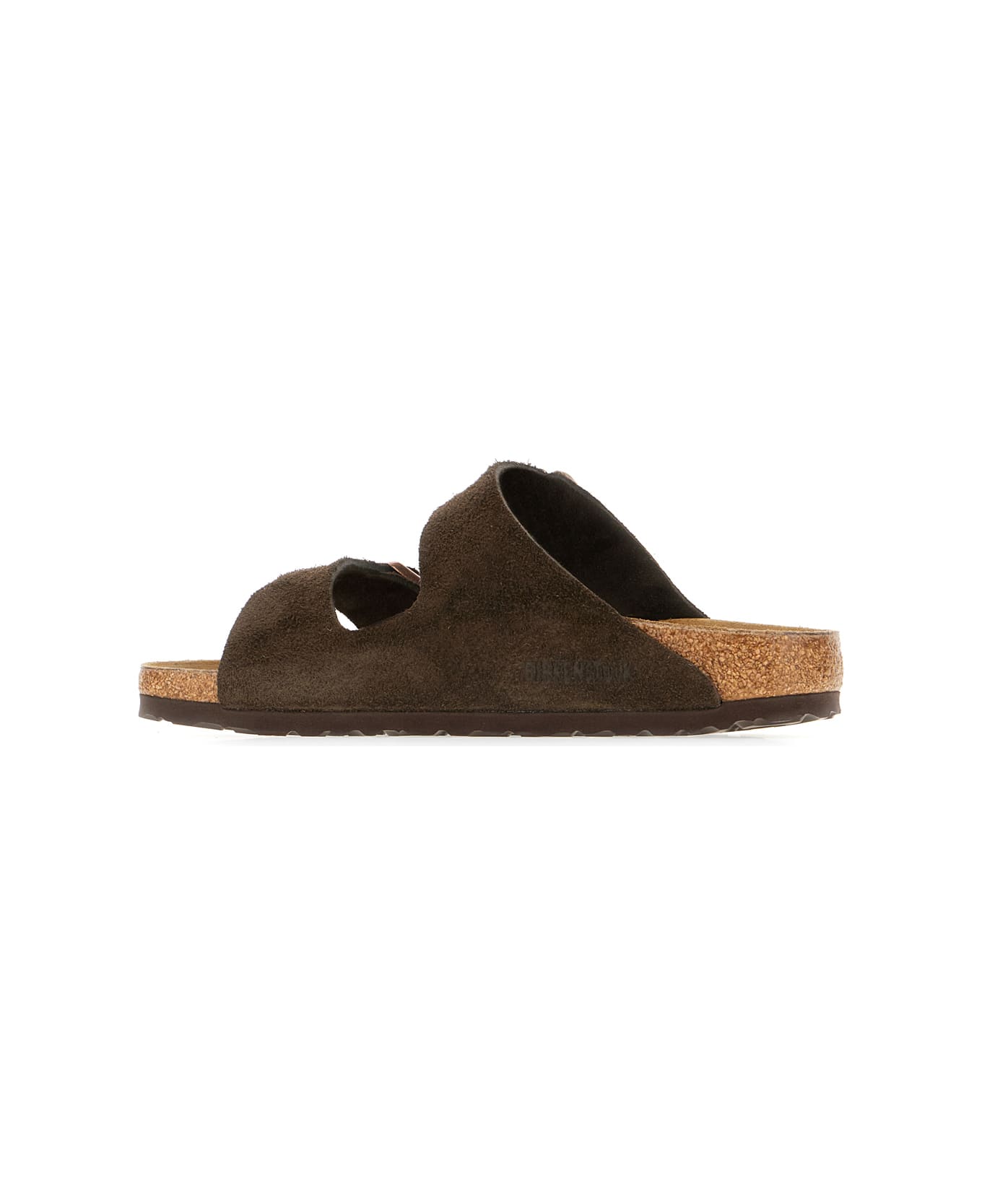 Birkenstock Chocolate Suede Arizona Sandals - MOCCA