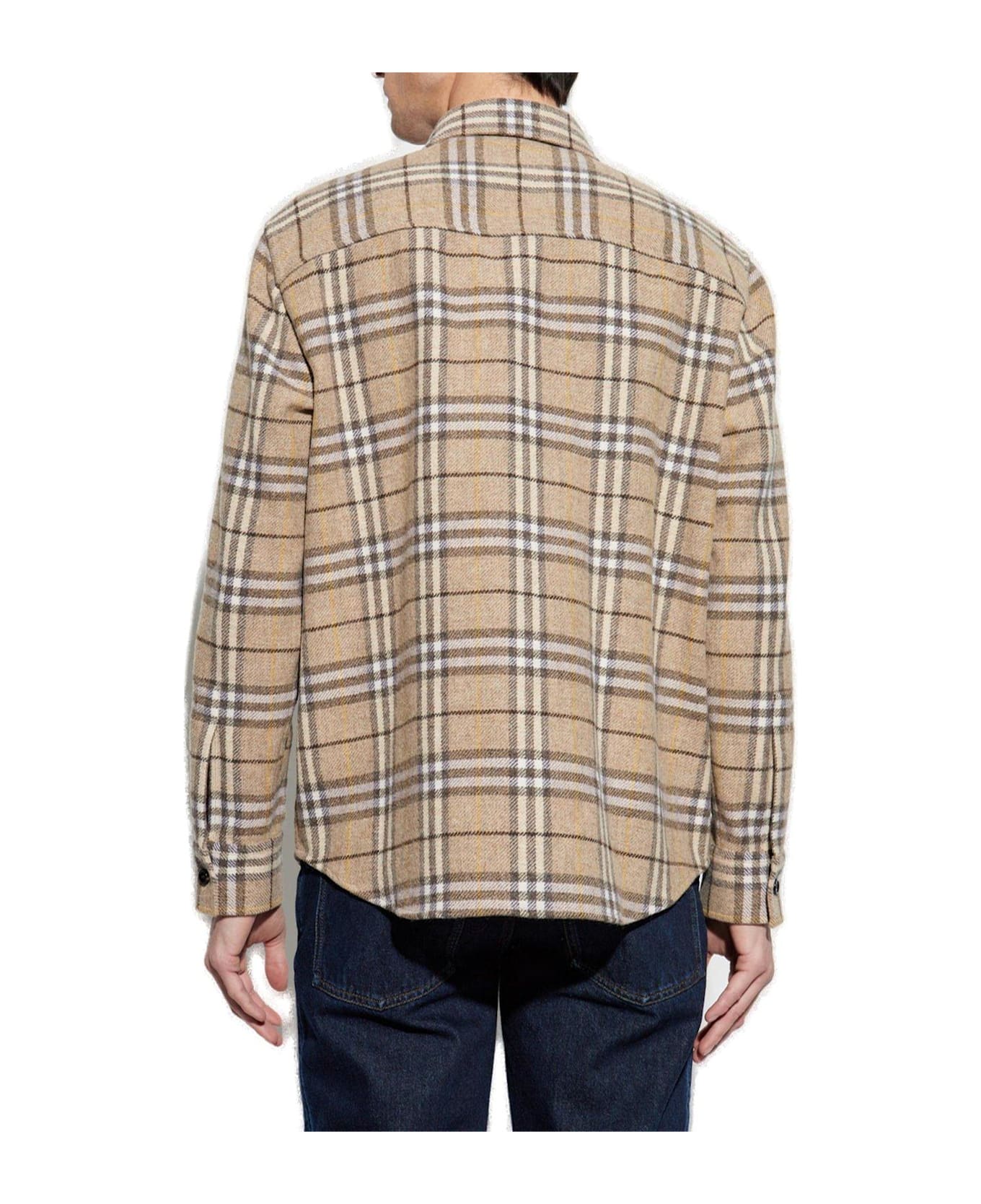 Burberry Long Sleeved Checked Shirt - BEACHLINDENCHECK