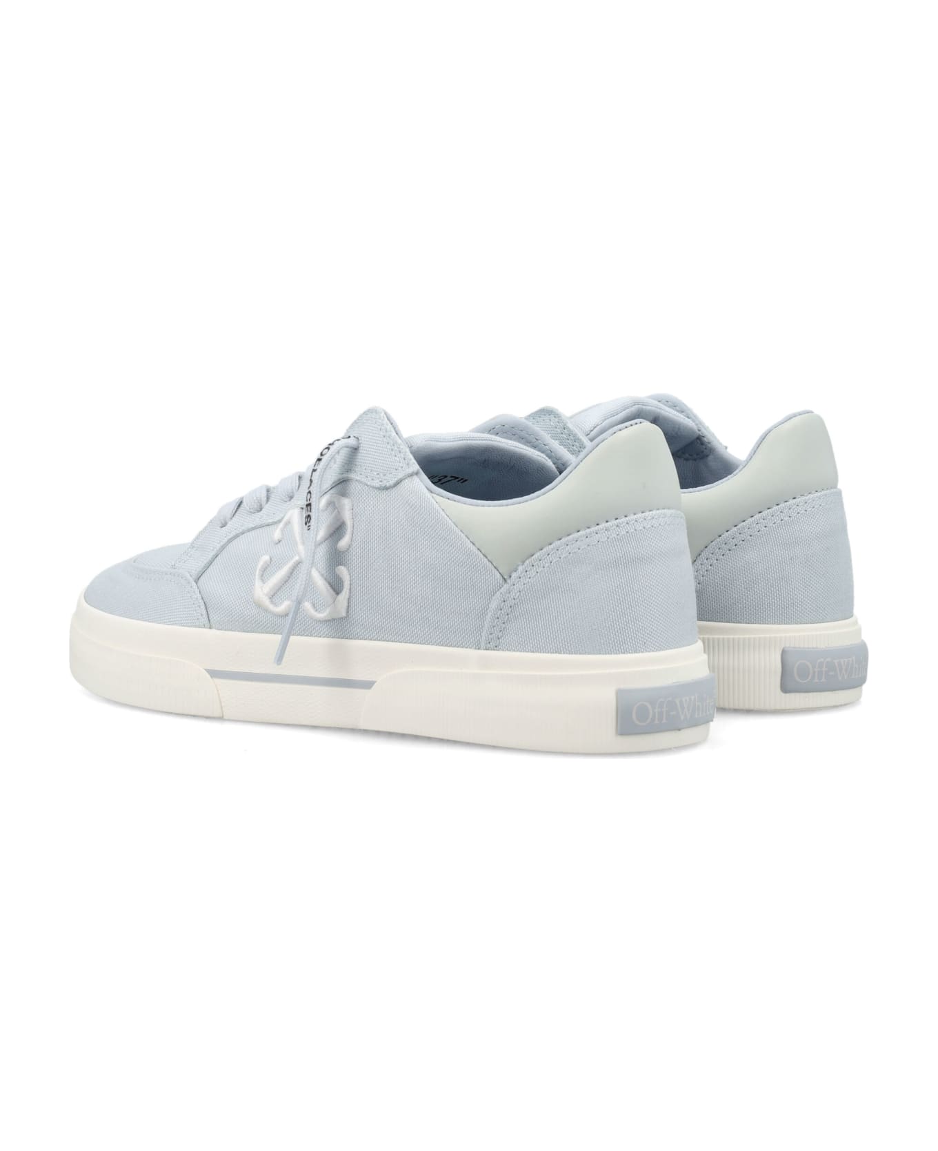 Off-White New Low Vulcanized Canvas Sneakers - LT BLUE