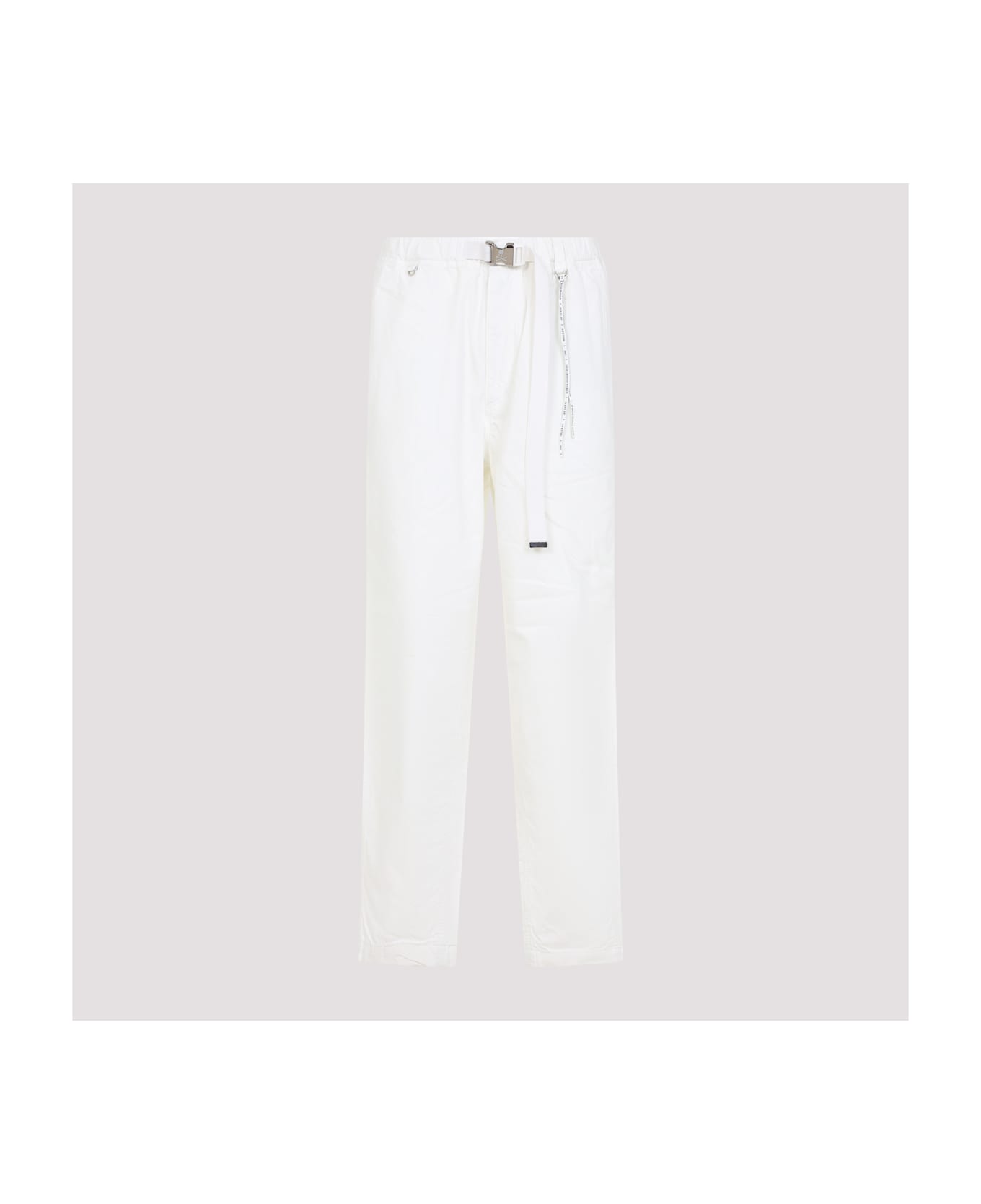 MASTERMIND WORLD Regular Fit Belted Easy Pants - White