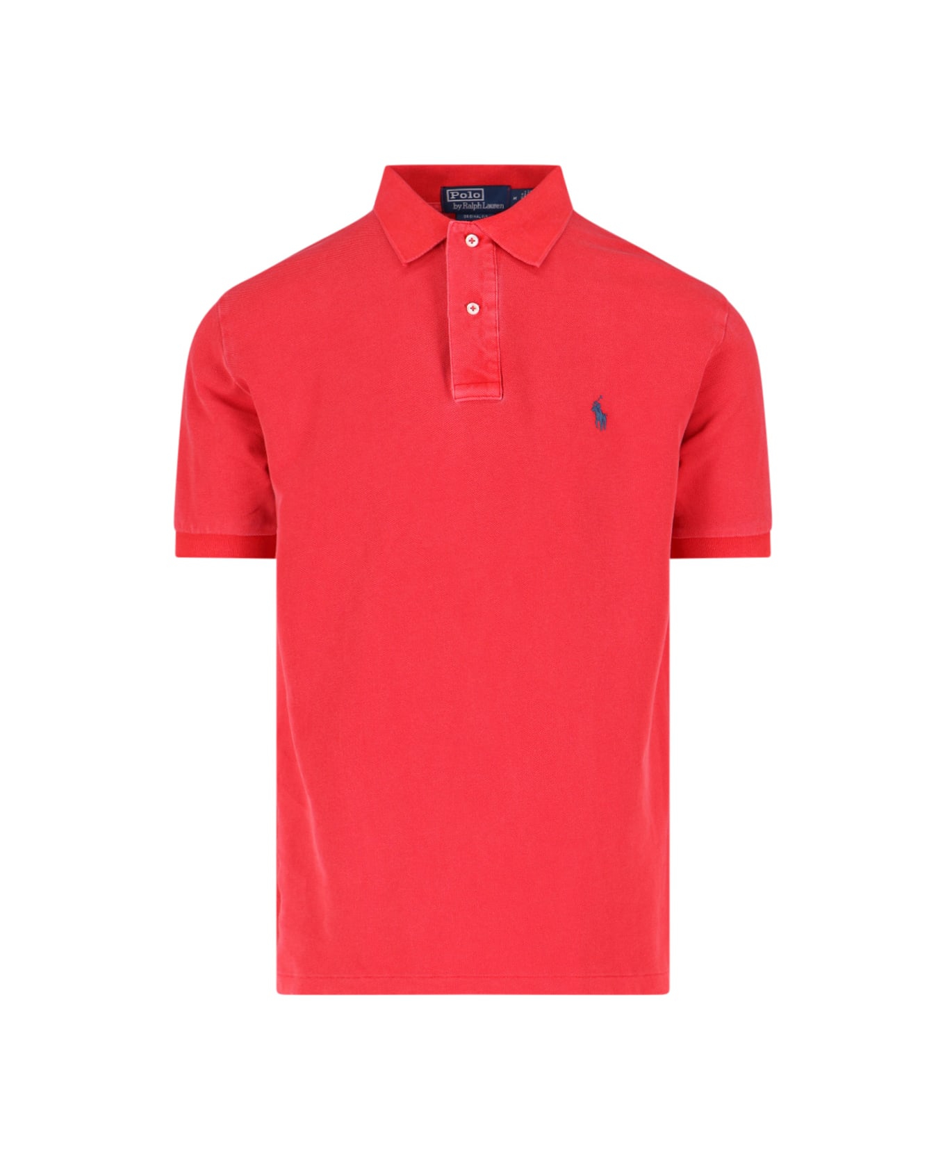Polo Ralph Lauren Embroidered Logo Polo Shirt - Red