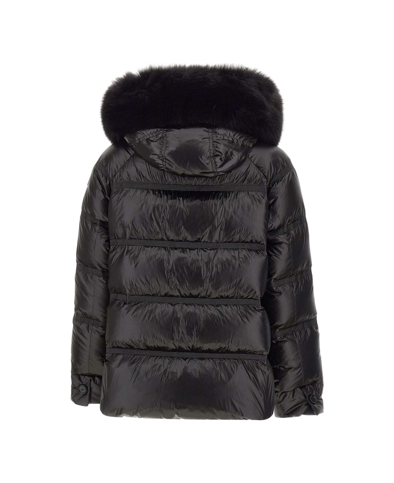 Peuterey Short Down Jacket - Black ダウンジャケット