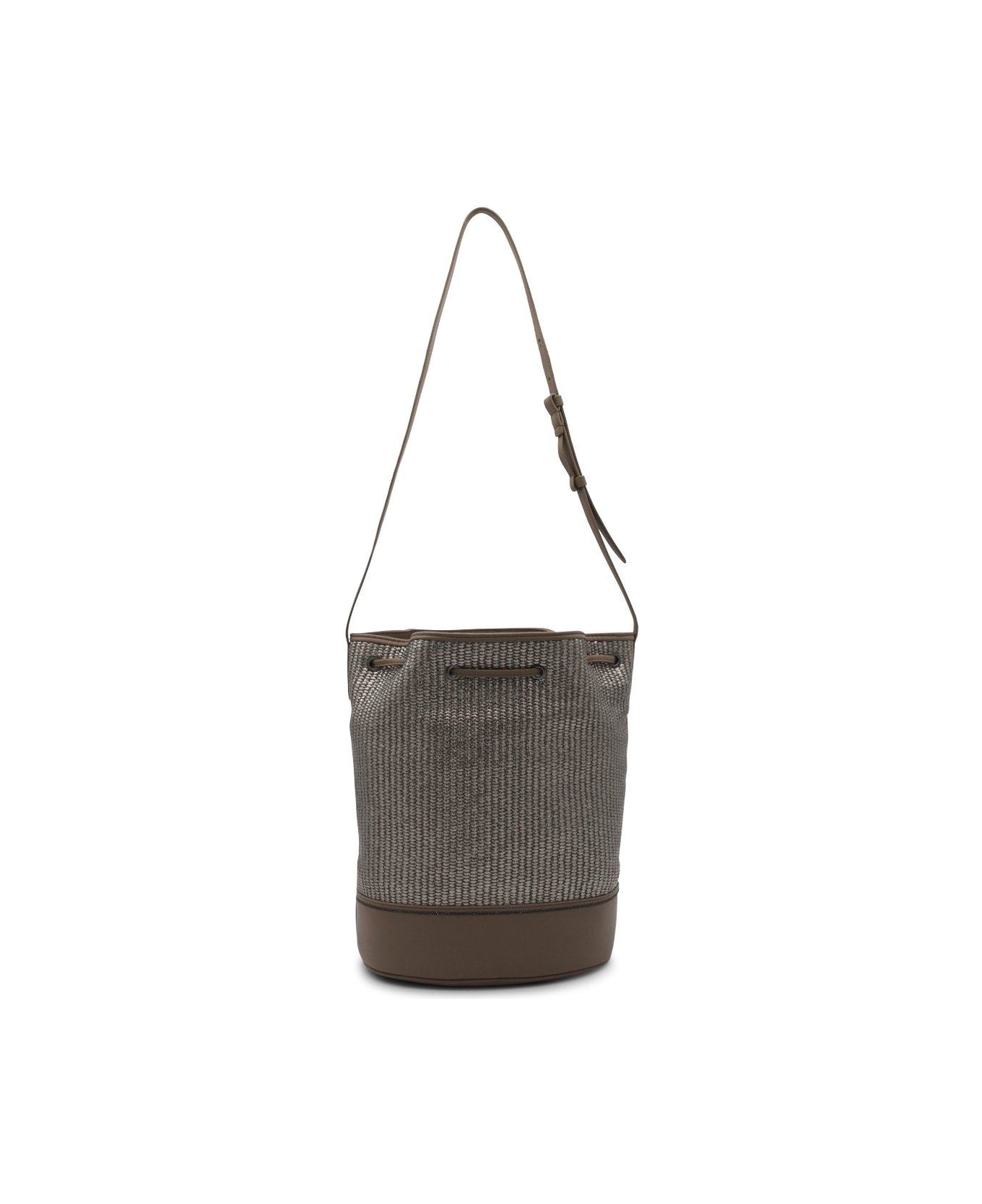 Brunello Cucinelli Drawstring Bucket Bag トートバッグ