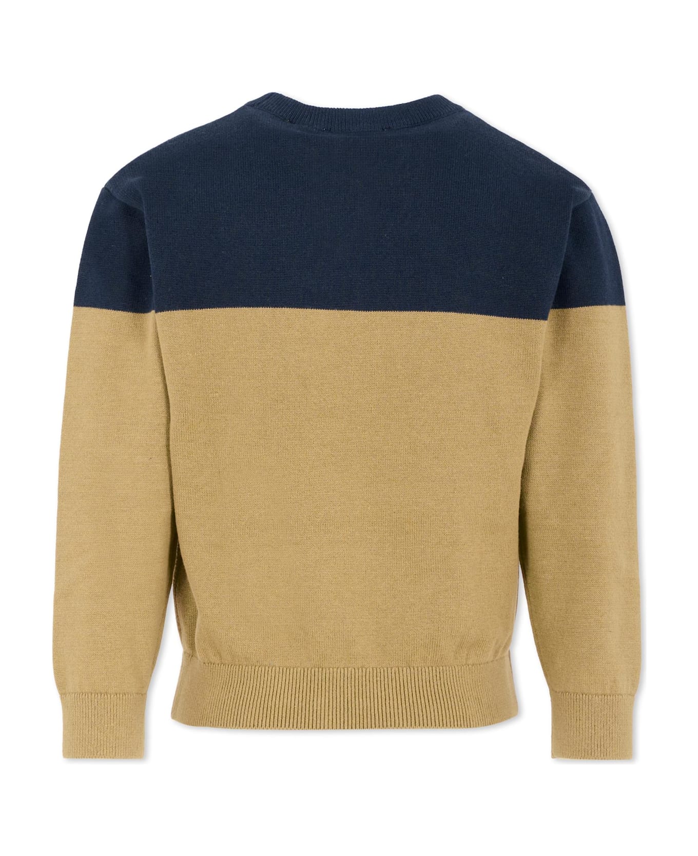 Timberland Beige Sweater For Boy With Patch - Beige