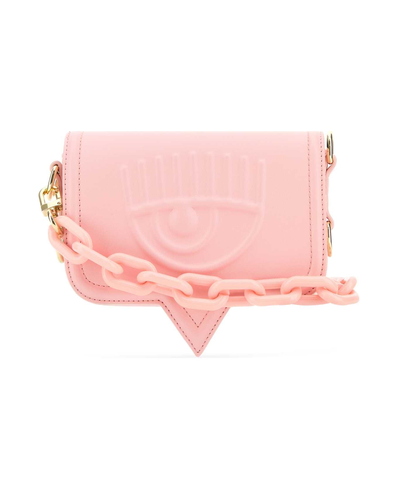 Chiara Ferragni Pink Synthetic Leather Small Eyelike Crossbody Bag - FAIRYTALE クラッチバッグ
