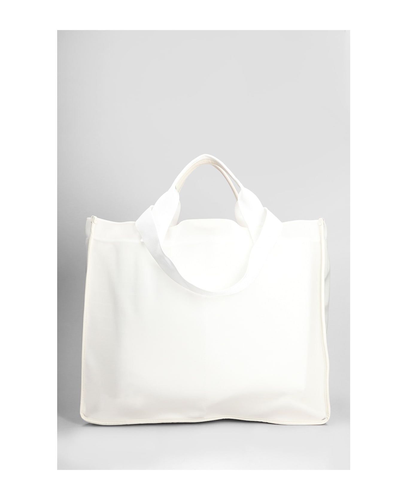 Maison Margiela Tote In White Nylon - white