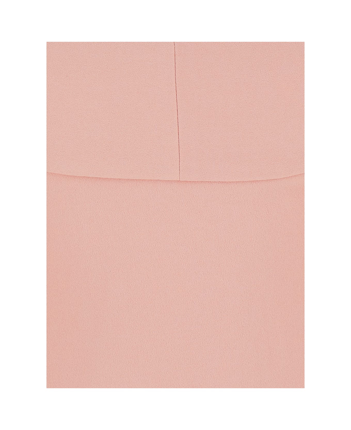 Solace London 
morgan
 Pink Long Dress With V Neck And Rear Single Slit In Tech Fabric Woman - Pink