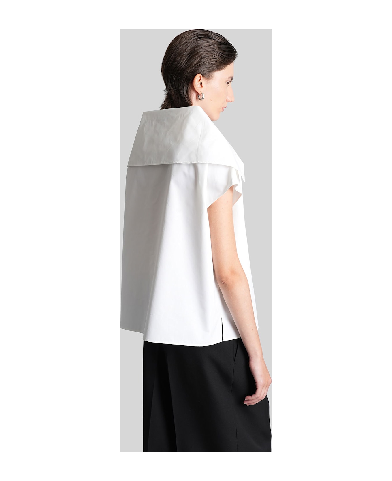 Jil Sander Shirt In White Cotton - white