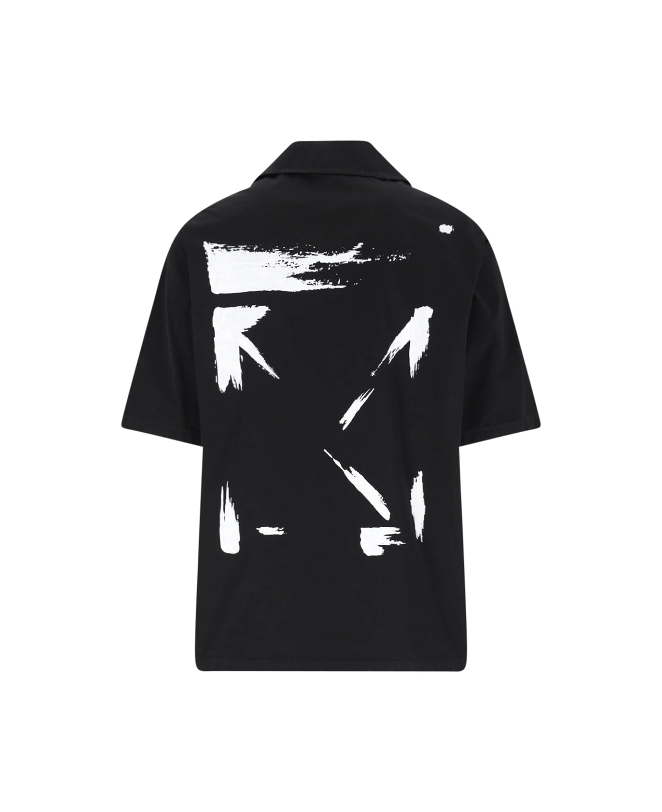 Off-White 
brush Arrow
 Shirt - Black  