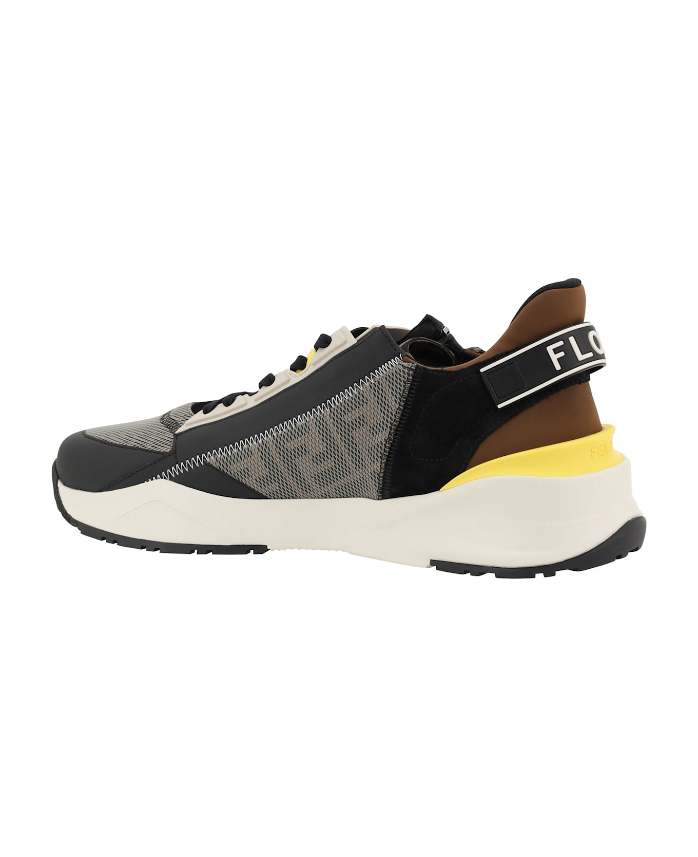 Fendi Flow Sneakers - Tort Olive+ner+limon