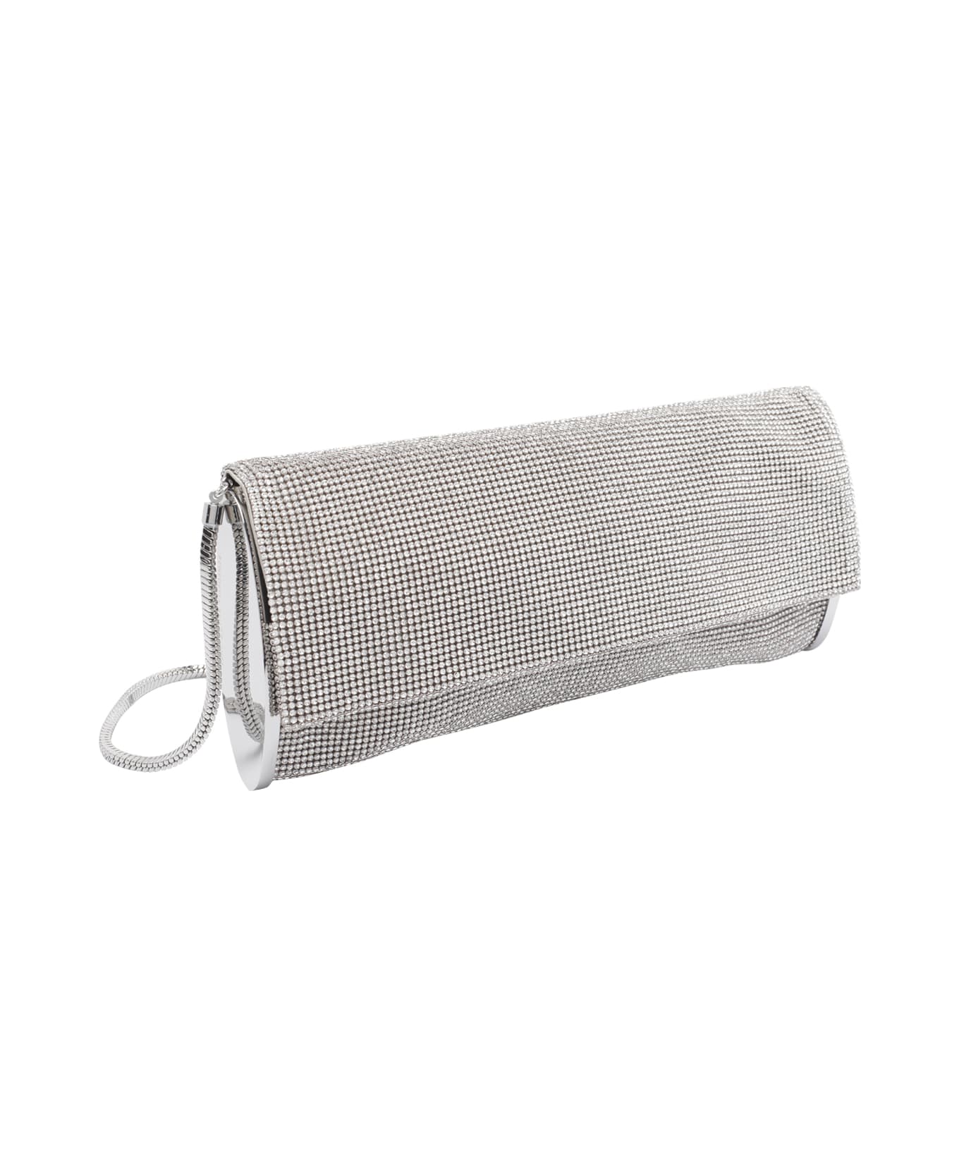 Benedetta Bruzziches Kate Crystal Crossbody Bag - Silver