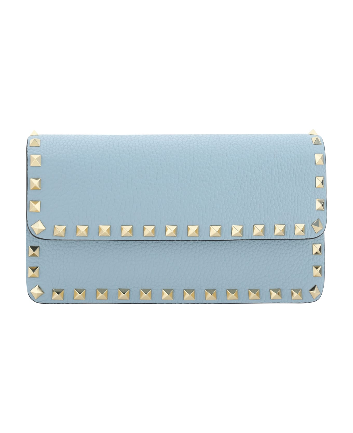 Valentino Garavani Rockstud Shoulder Bag - Blu Porcellana