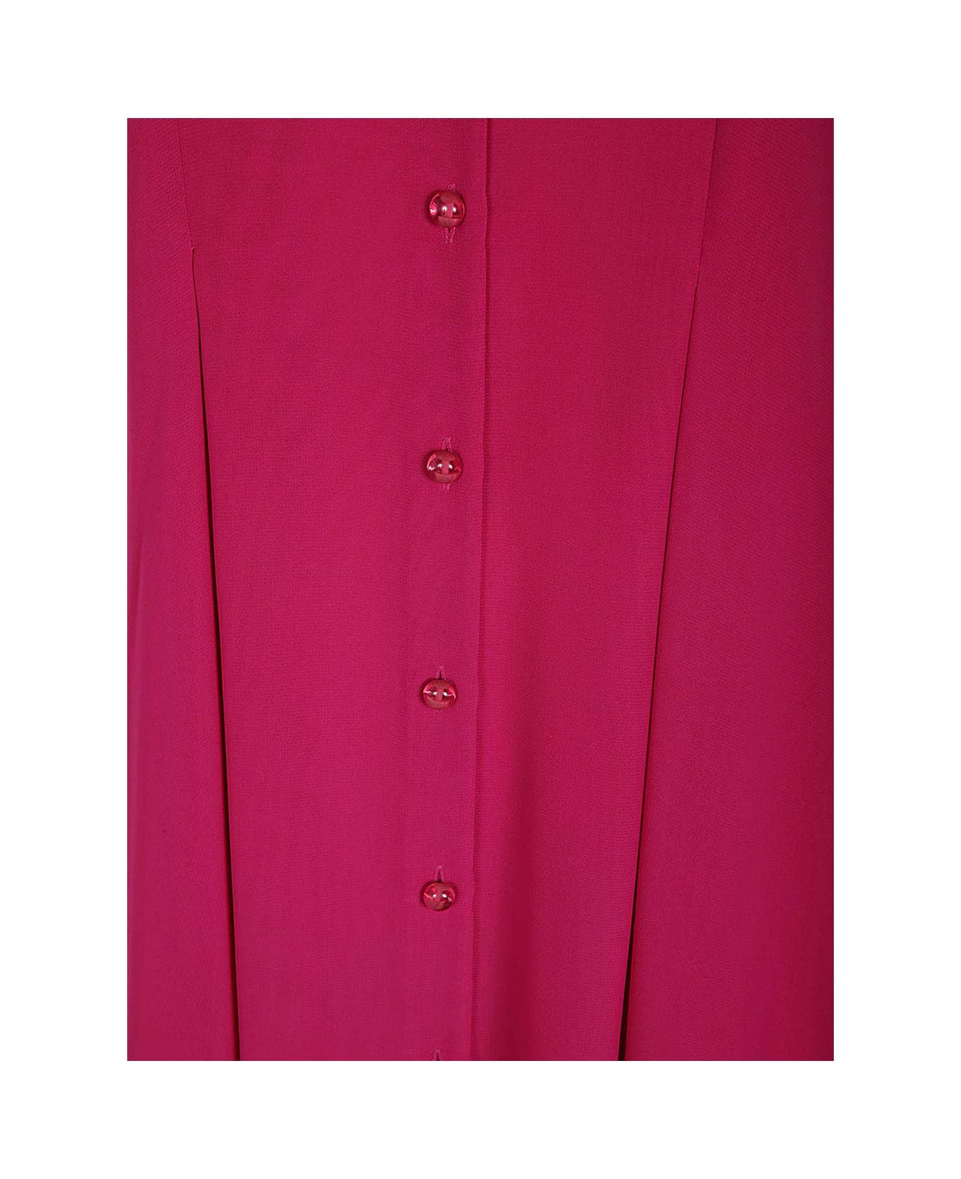 Emporio Armani Sleeveless Guru Neck Long Dress - Pink ワンピース＆ドレス