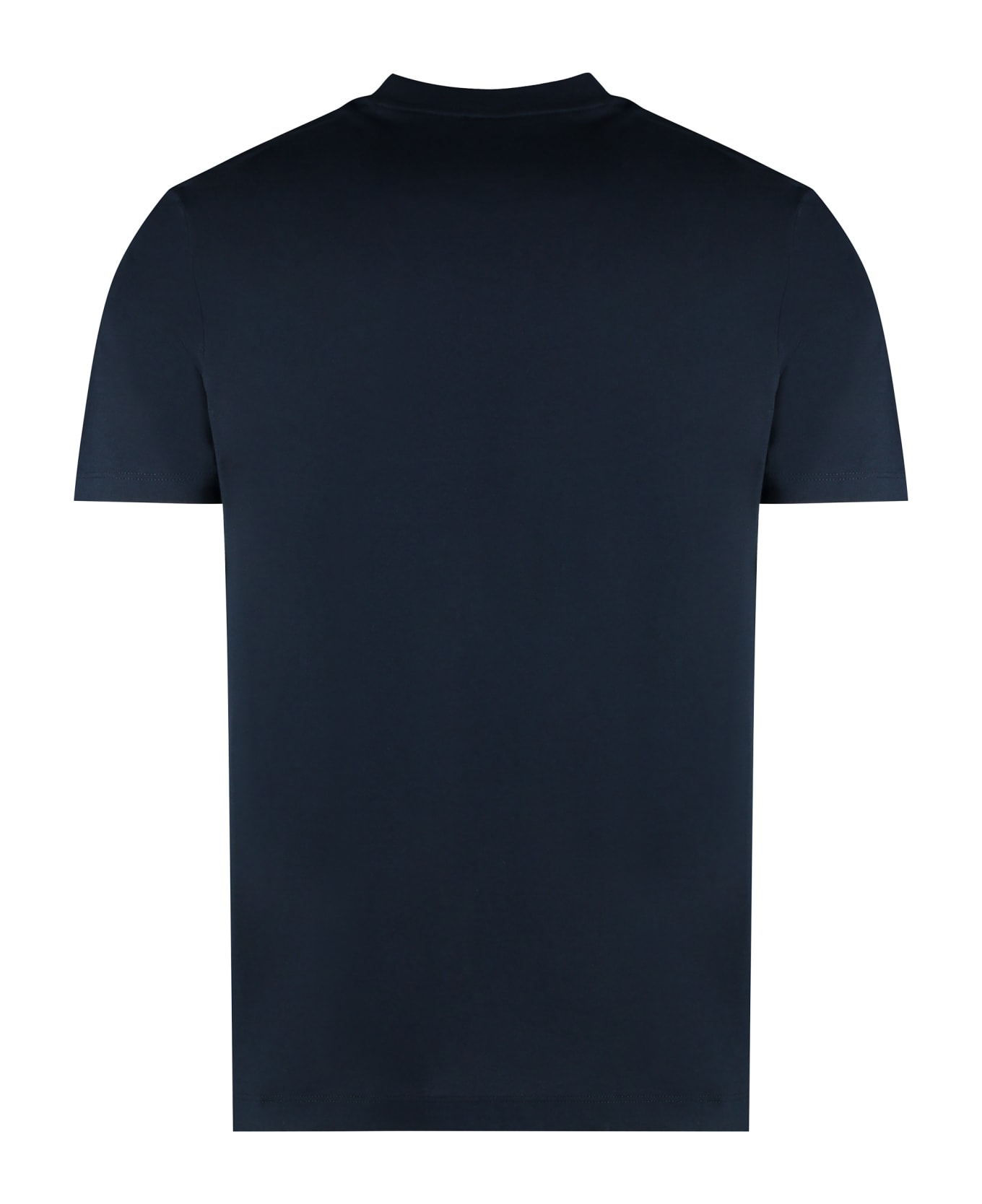 Paul&Shark Logo Cotton T-shirt - blue