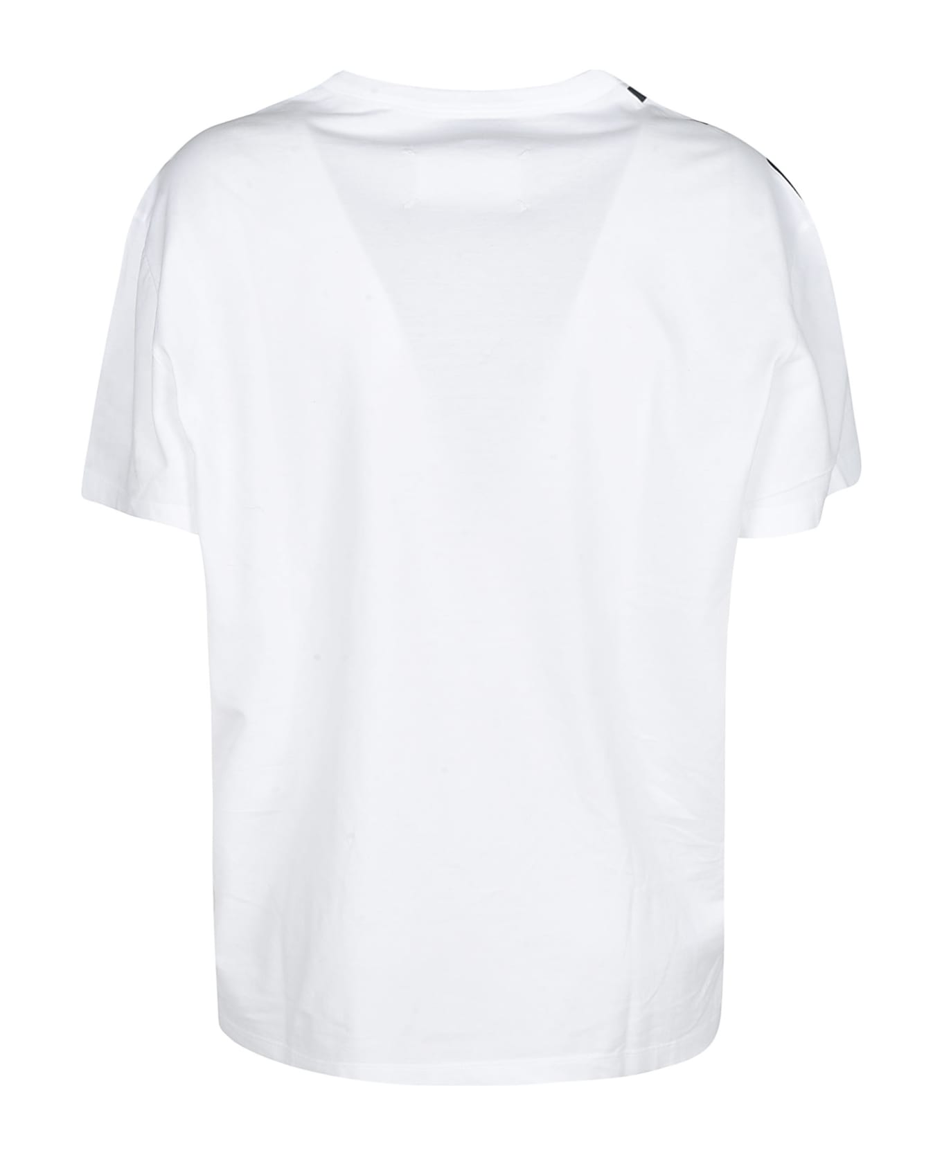 Maison Margiela Printed T-shirt - White/Black Tシャツ