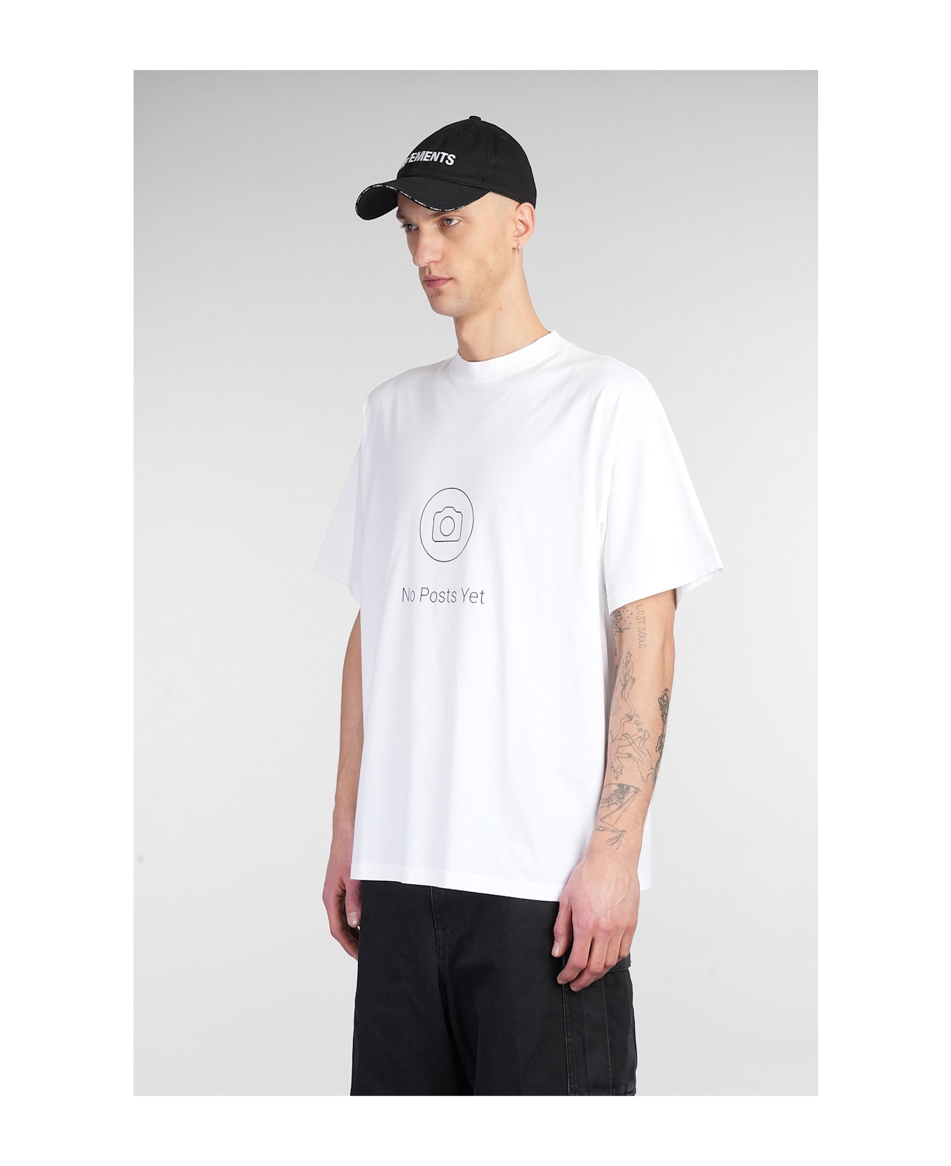 VETEMENTS T-shirt In White Cotton - white