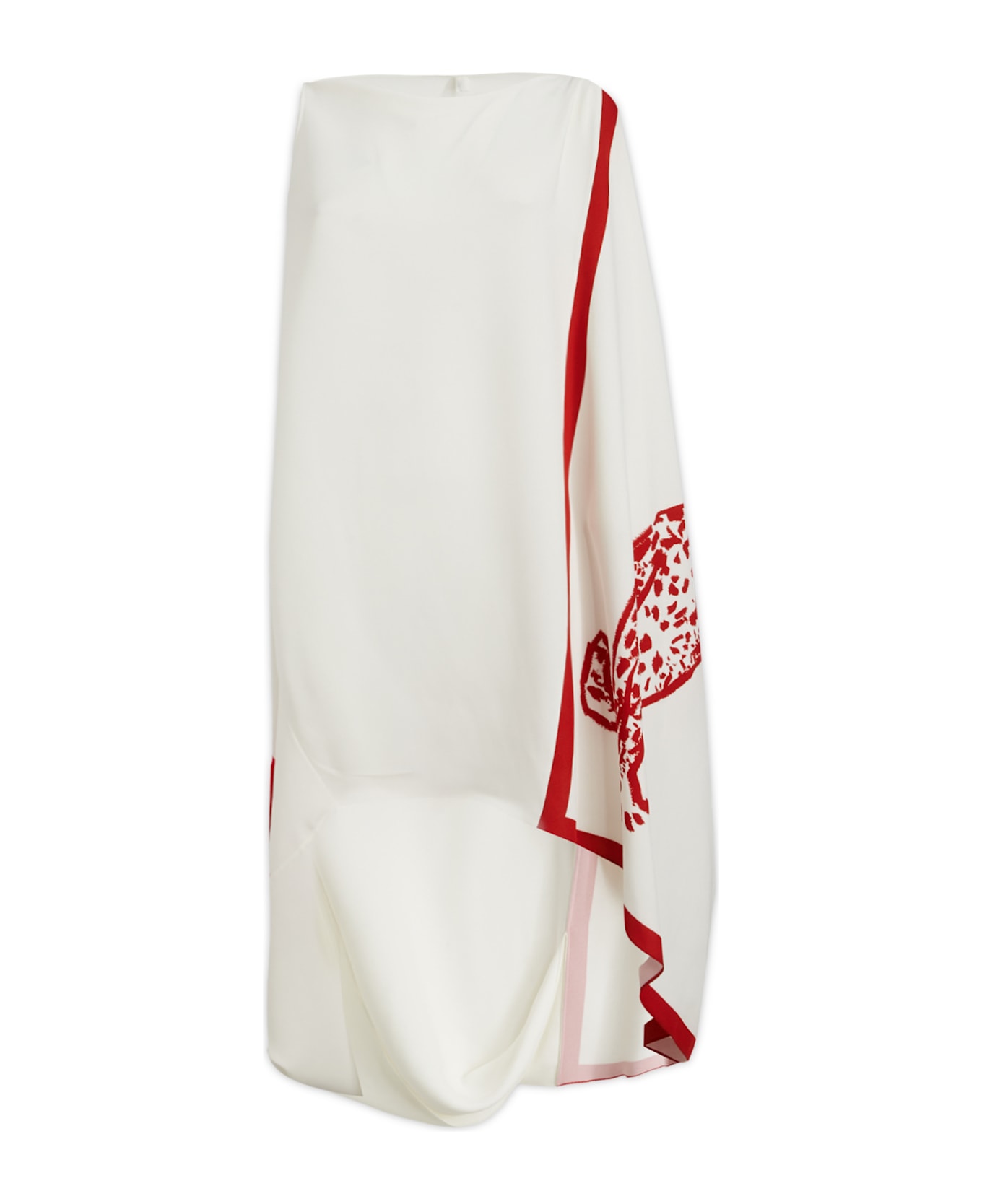 ワンピース SALVATORE FERRAGAMO Abito Ferragamo Draped jersey minidress Salvatore Ferragamo