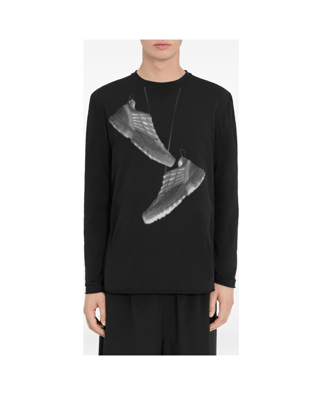 MM6 Maison Margiela Printed T-shirt - Black