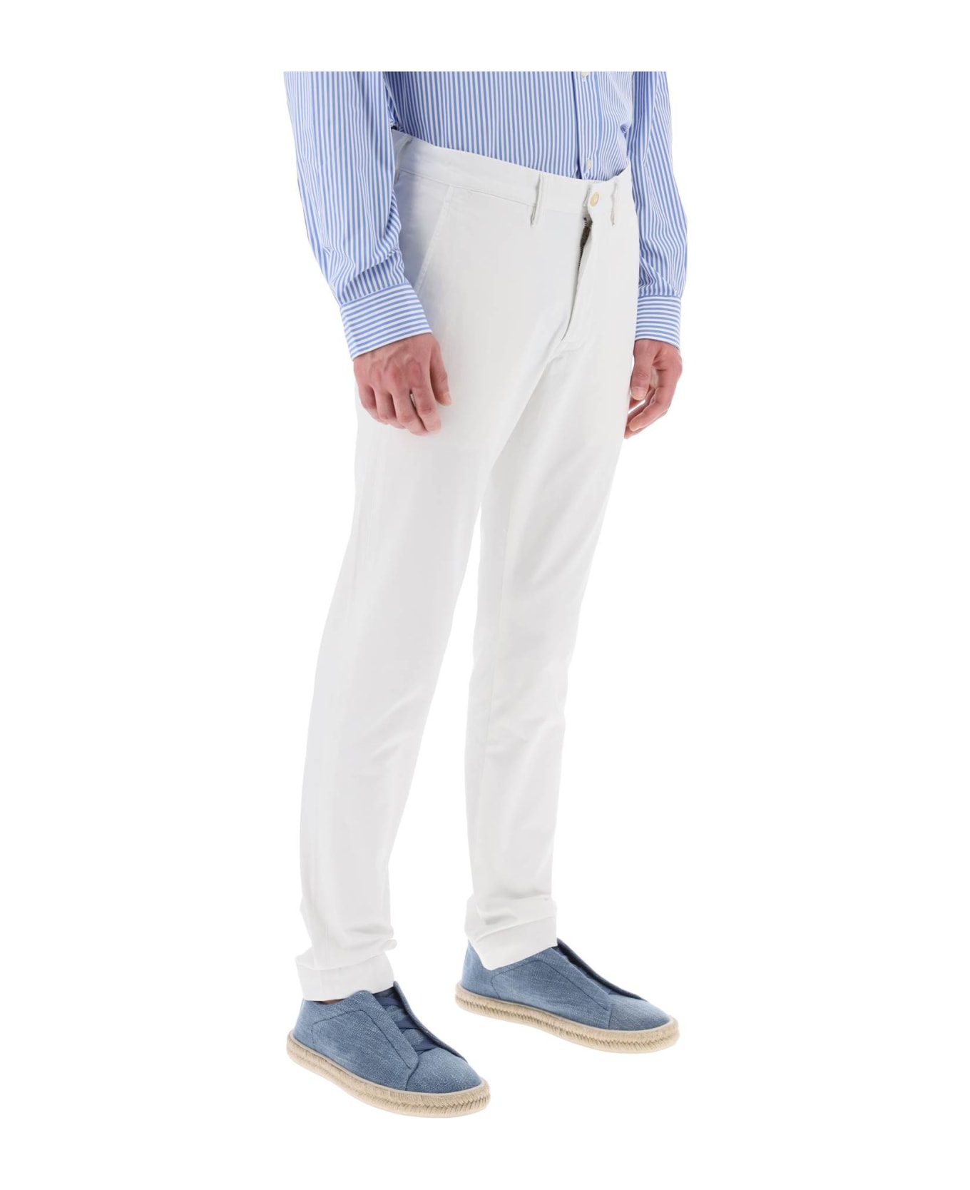 Polo Ralph Lauren Chino Pants In Cotton - DECKWASH WHITE (White)