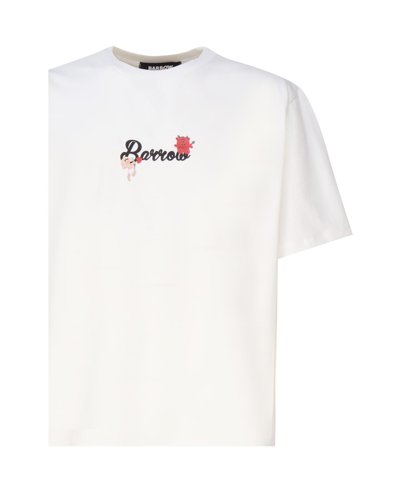 Barrow T-shirt With Print - Off white