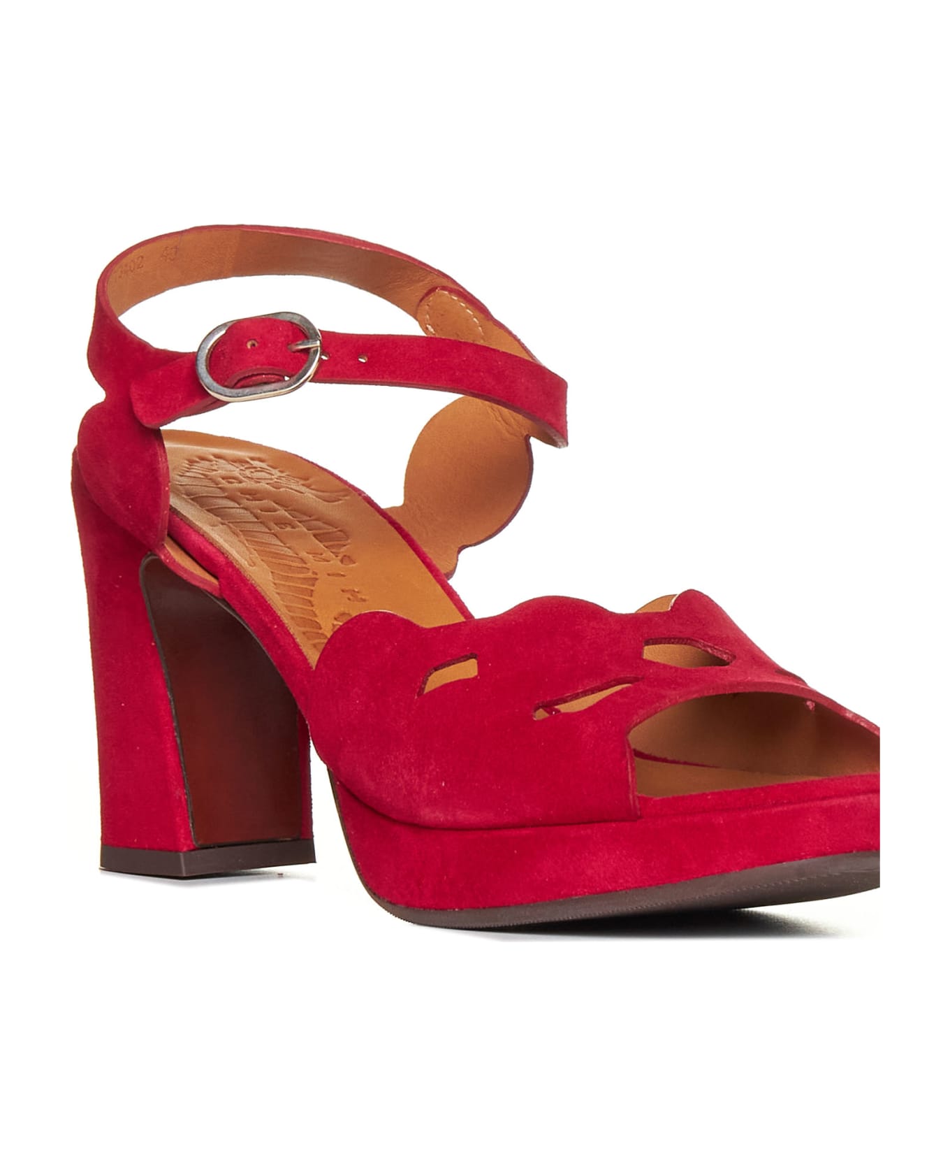 Chie Mihara Sandals - Ante rojo