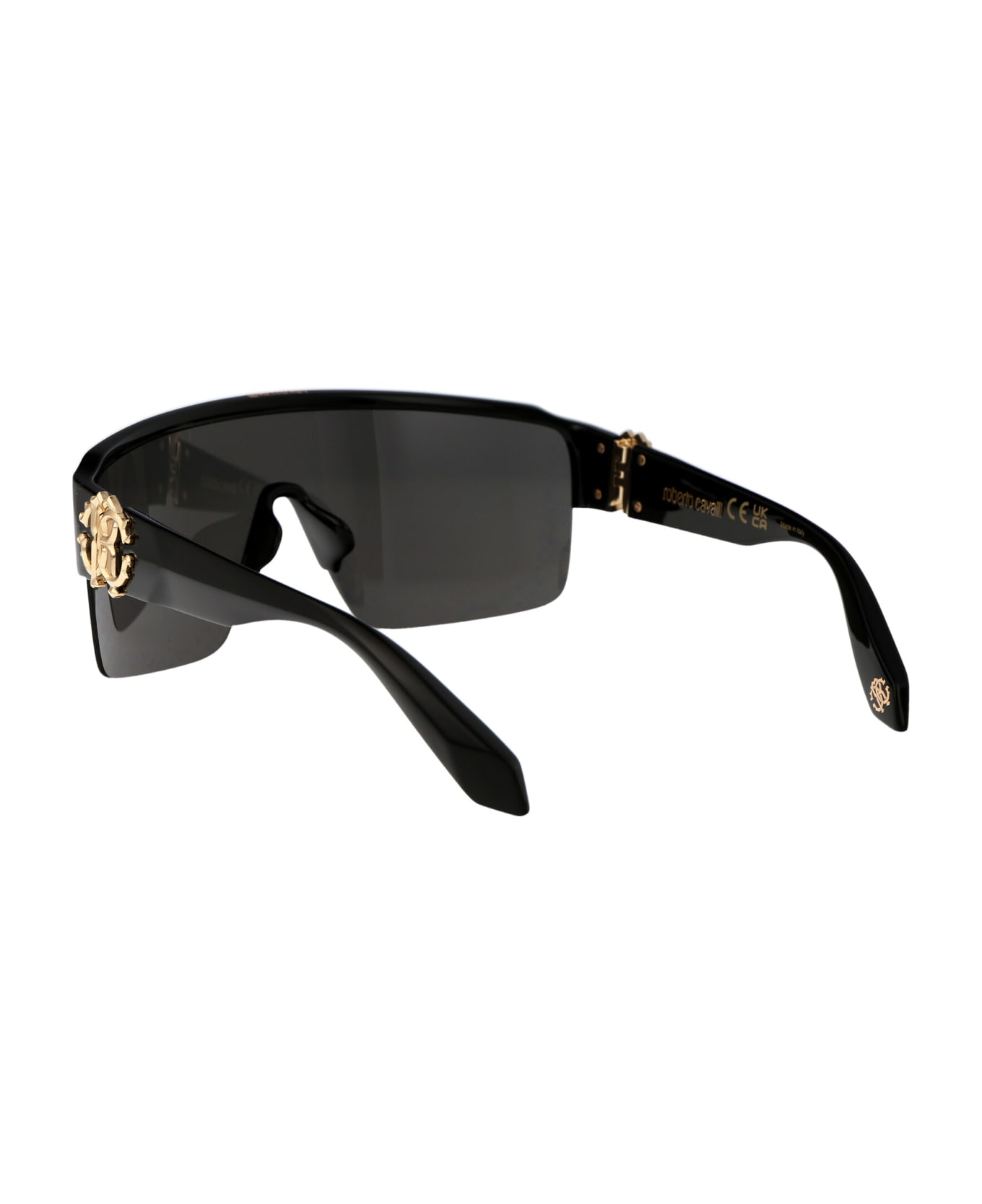 Roberto Cavalli Src037m Sunglasses - Z42L BLACK TOTALE