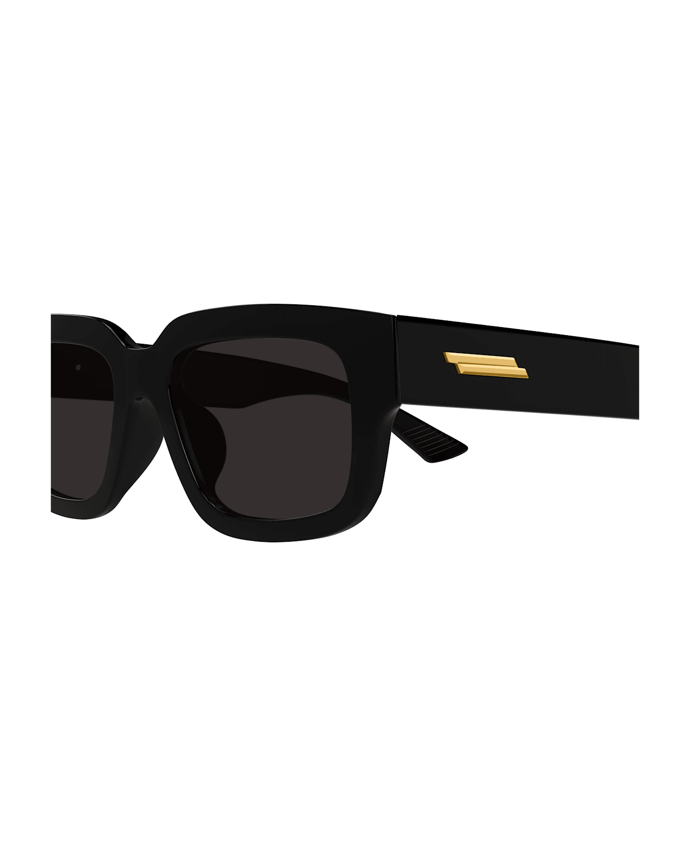 Bottega Veneta Eyewear Bv1359sa-001 - Black / Asian Fit Sunglasses - Black