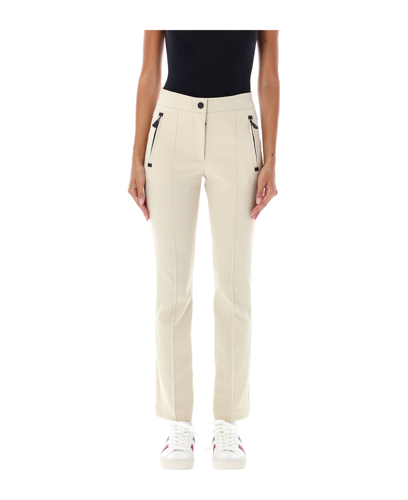 Moncler Grenoble High-waist Technical Trousers - WHITE