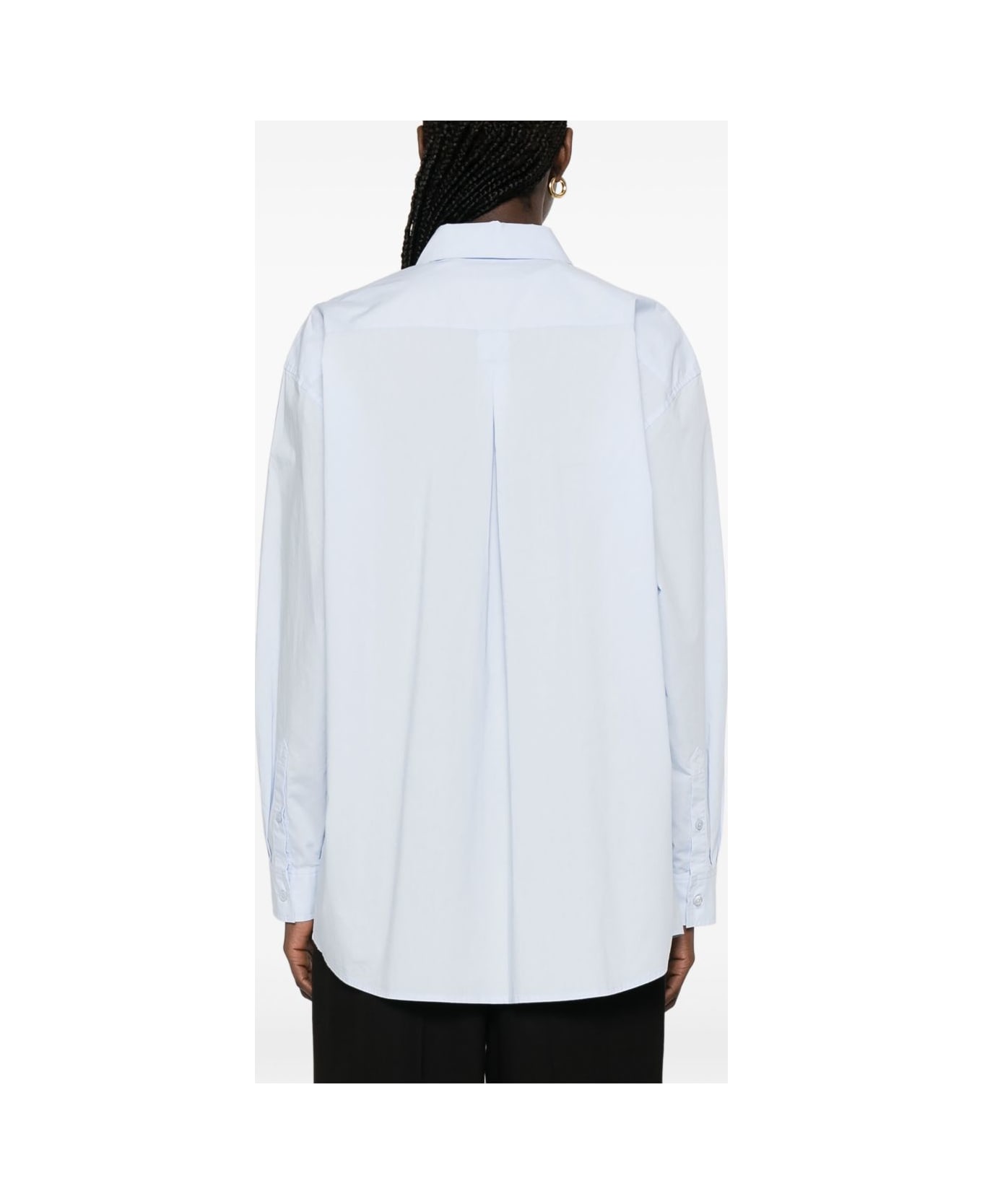 Totême Organic Cotton Shirt - Clear Blue