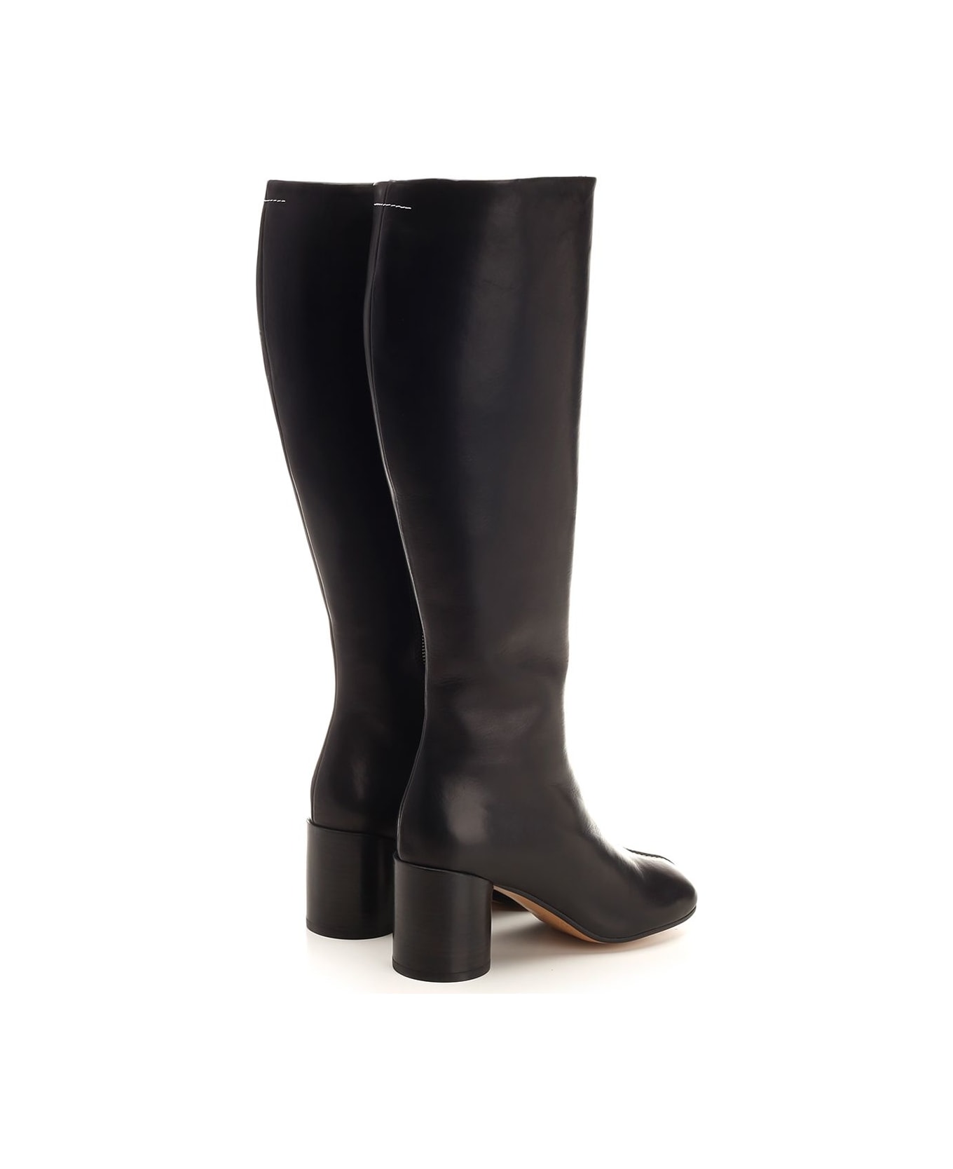 MM6 Maison Margiela Knee-high Boots - Black