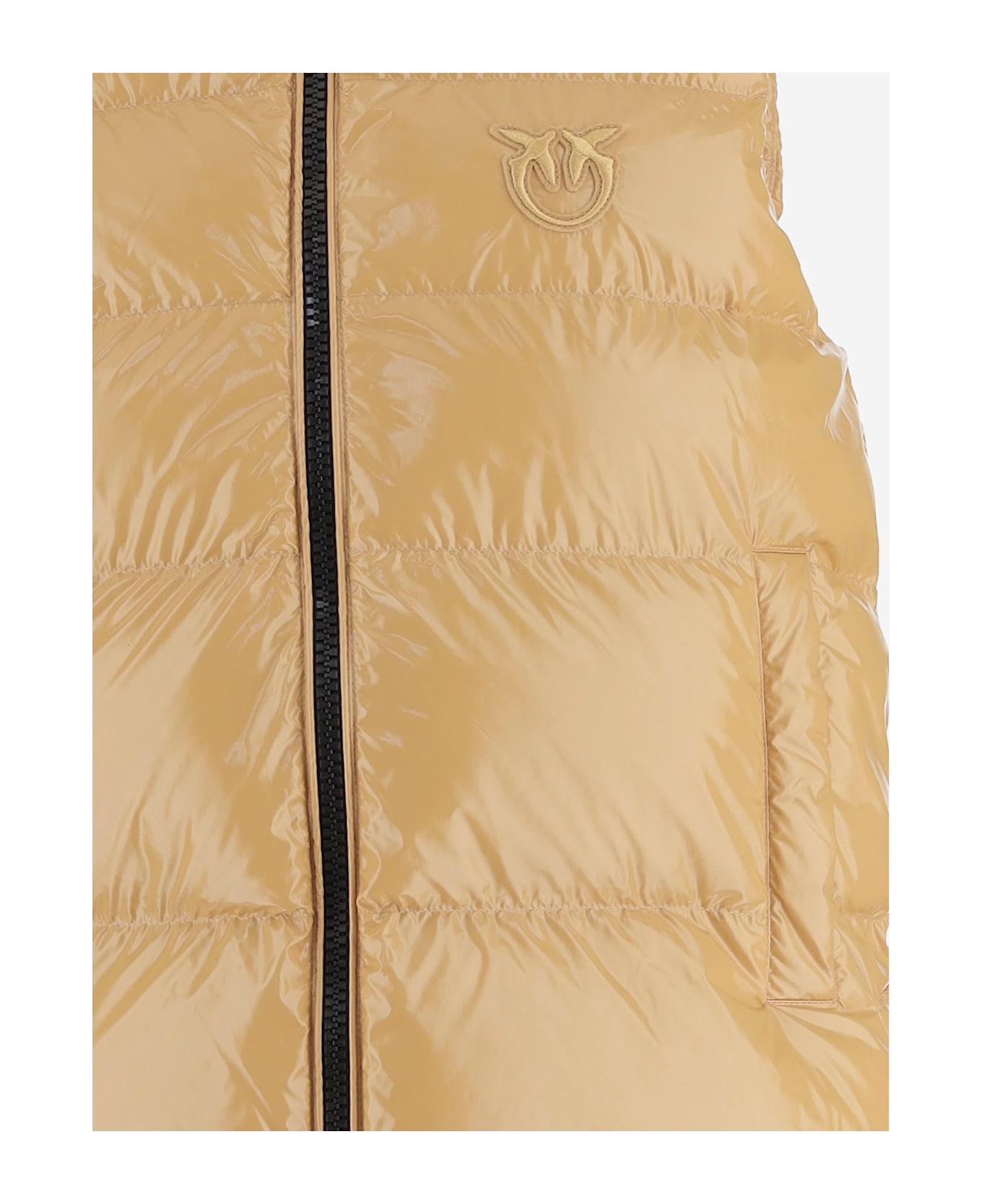 Pinko Padded Vest Graffetta - Yellow