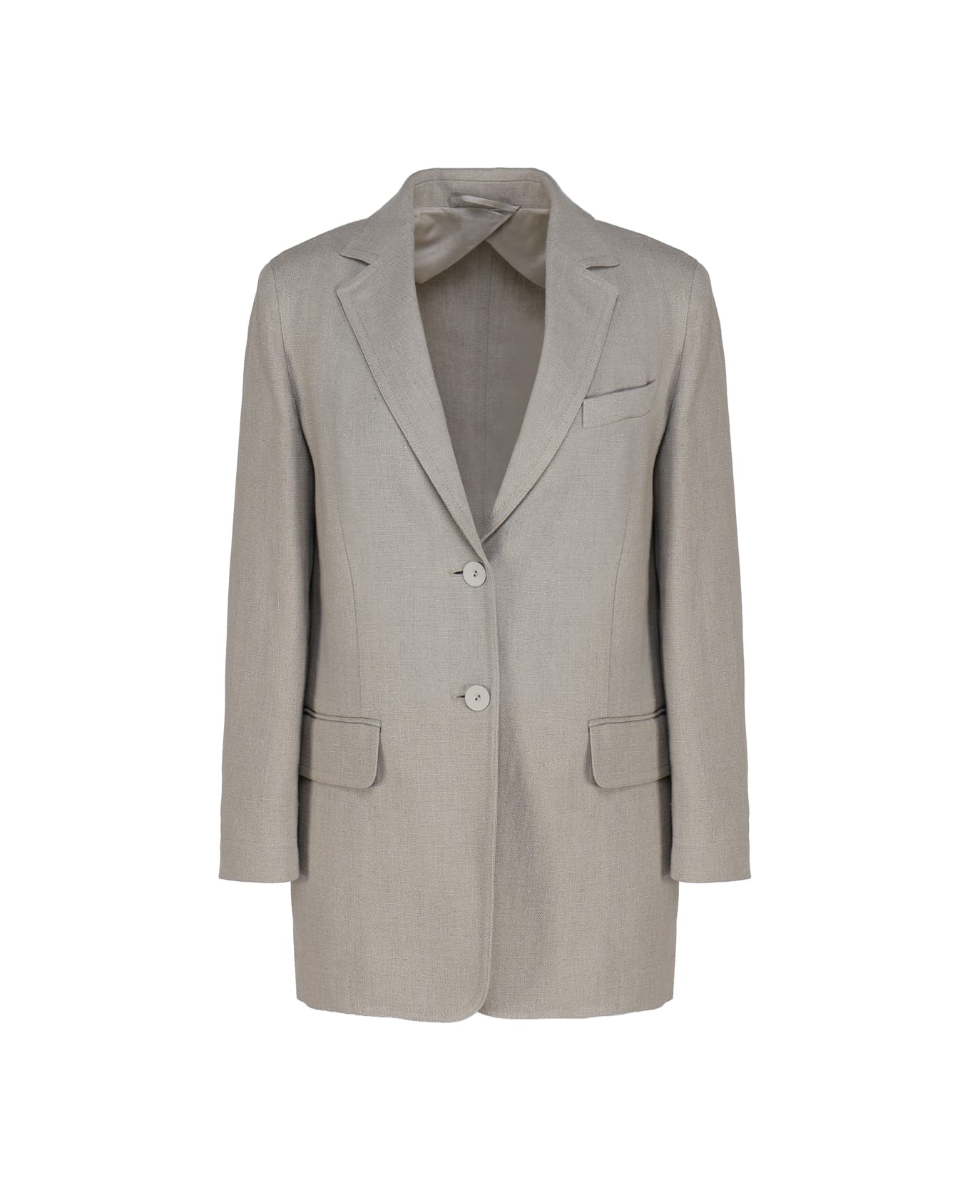 Max Mara Oversized Jacket In Linen | italist