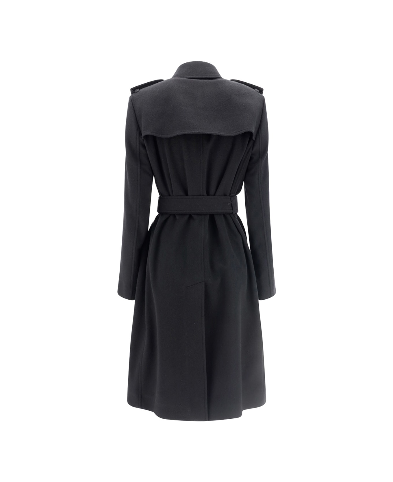 Burberry Kensington Coat - Black