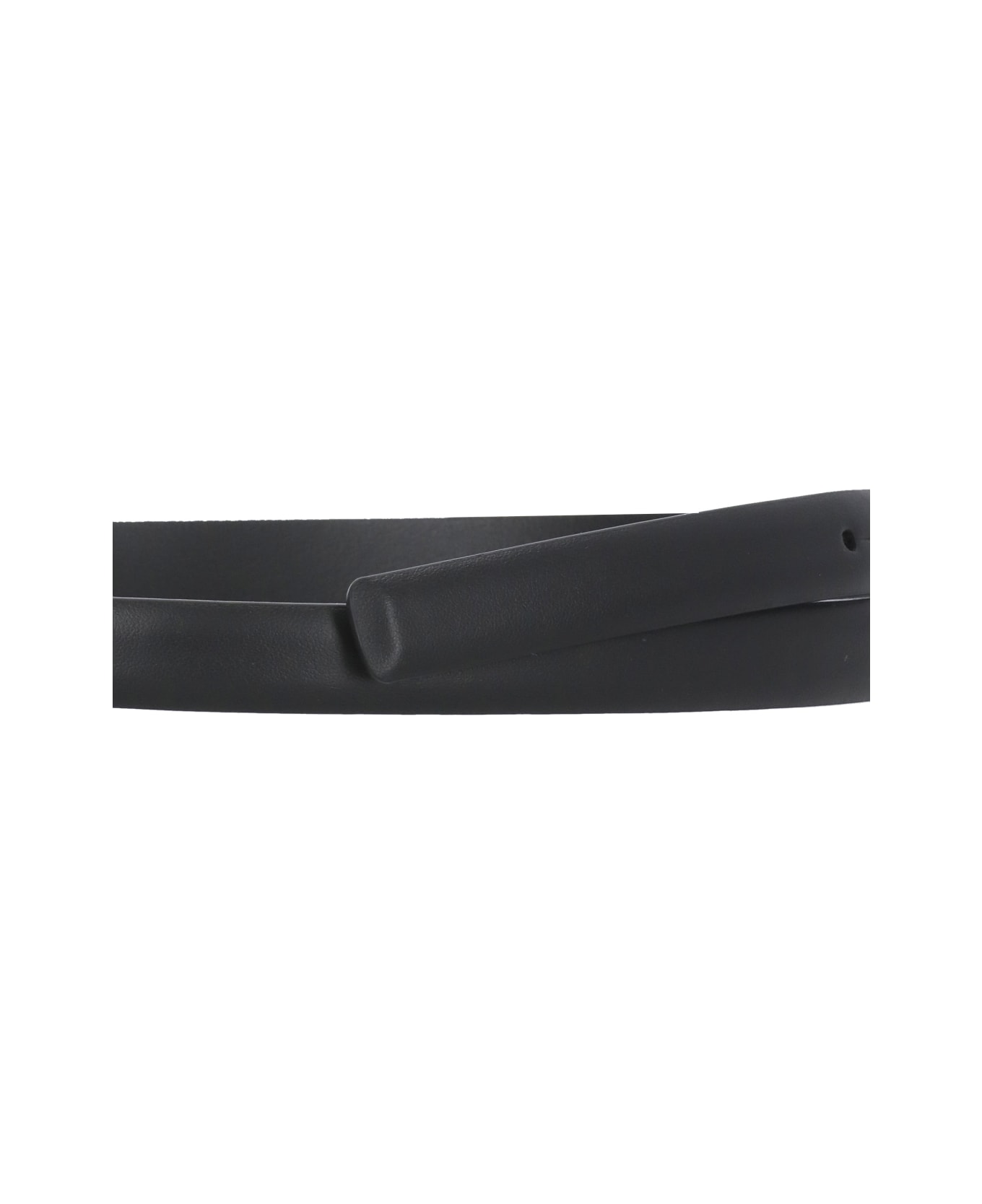 Moschino Logo Belt - Black