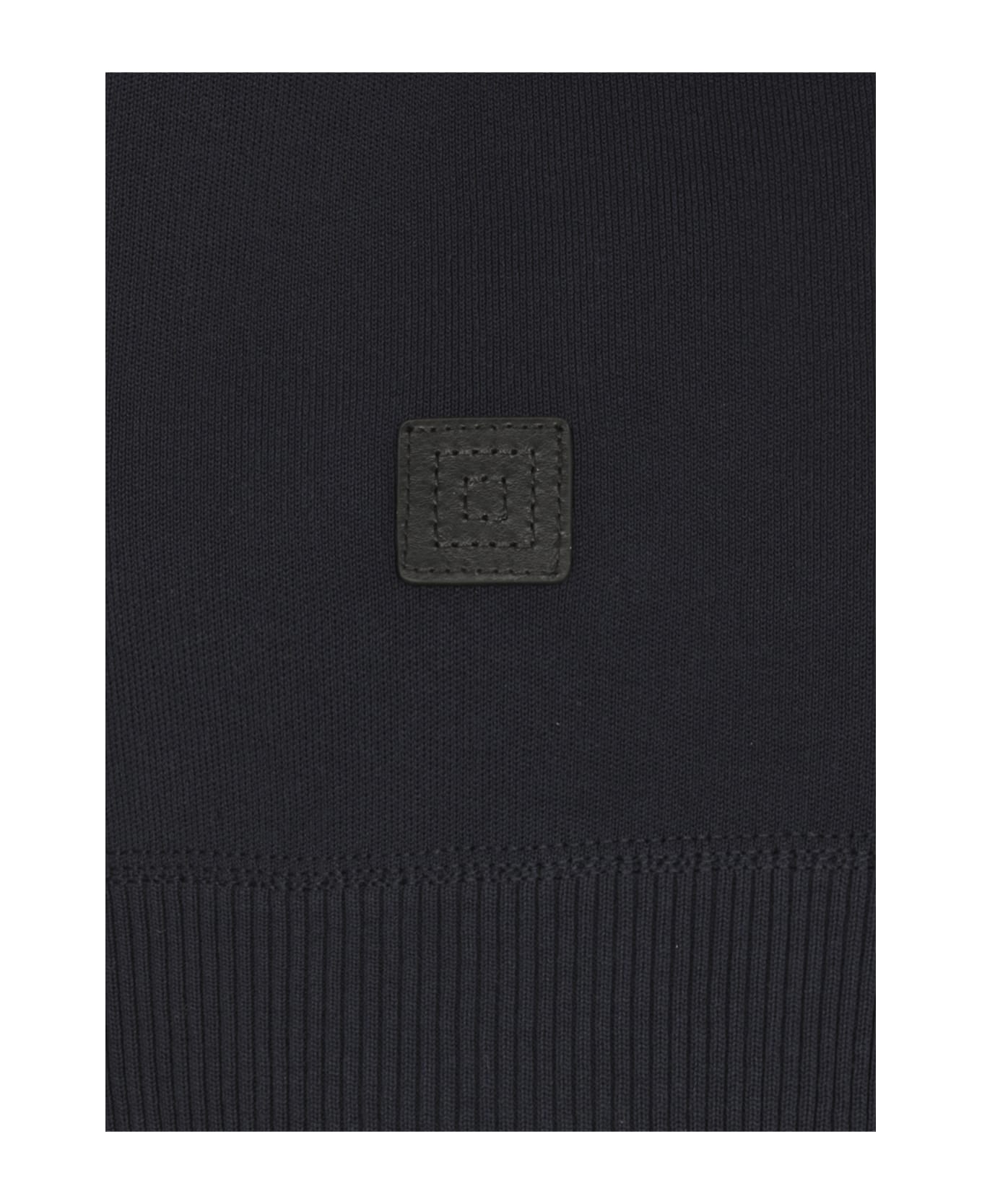 Lanvin Cotton Sweater - Navy Blue