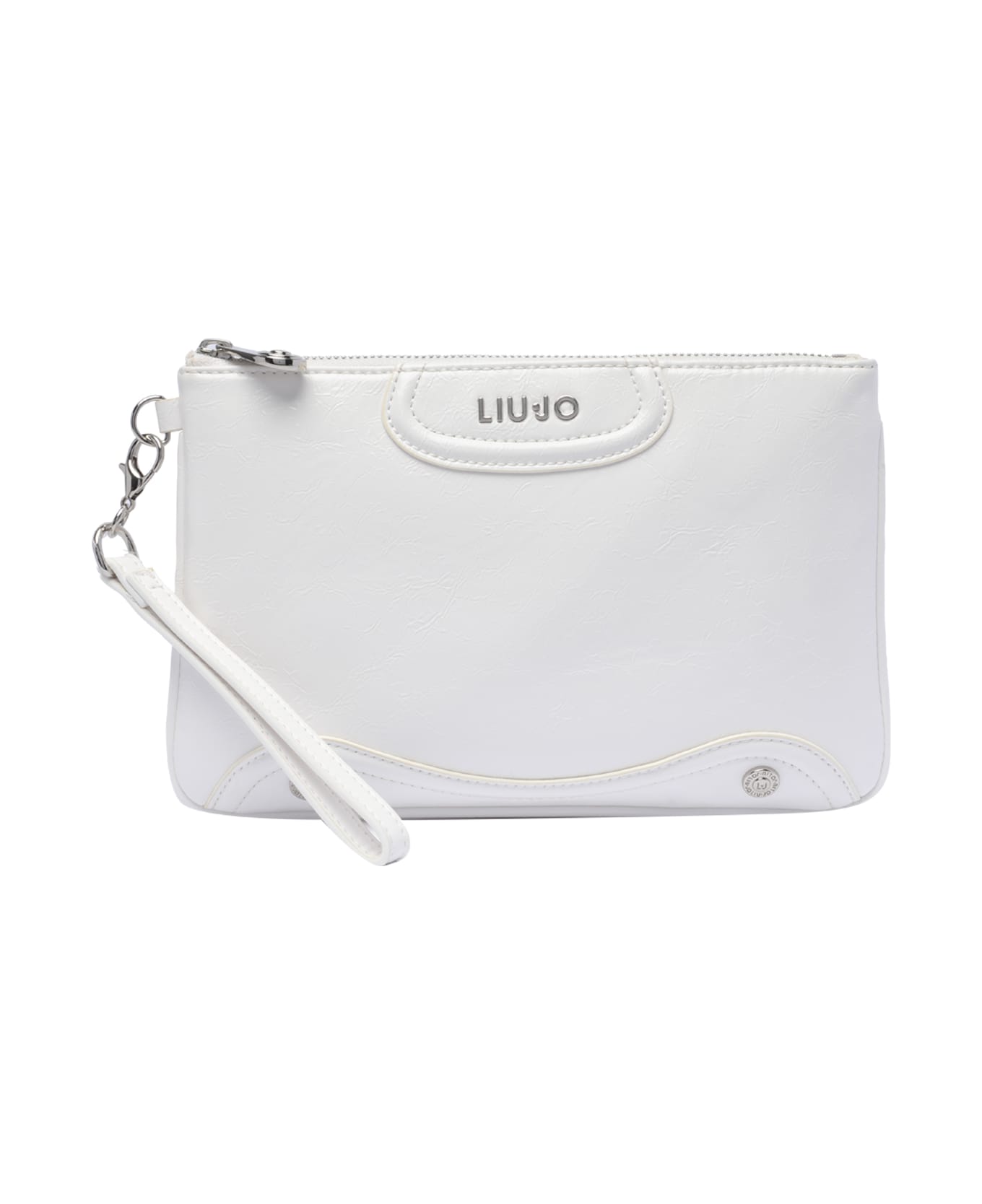 Liu-Jo Logo Crossbody Bag - White ショルダーバッグ