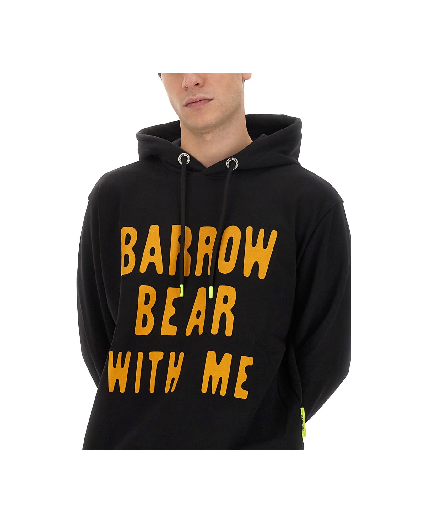 Barrow Sweatshirt With Logo - BLACK