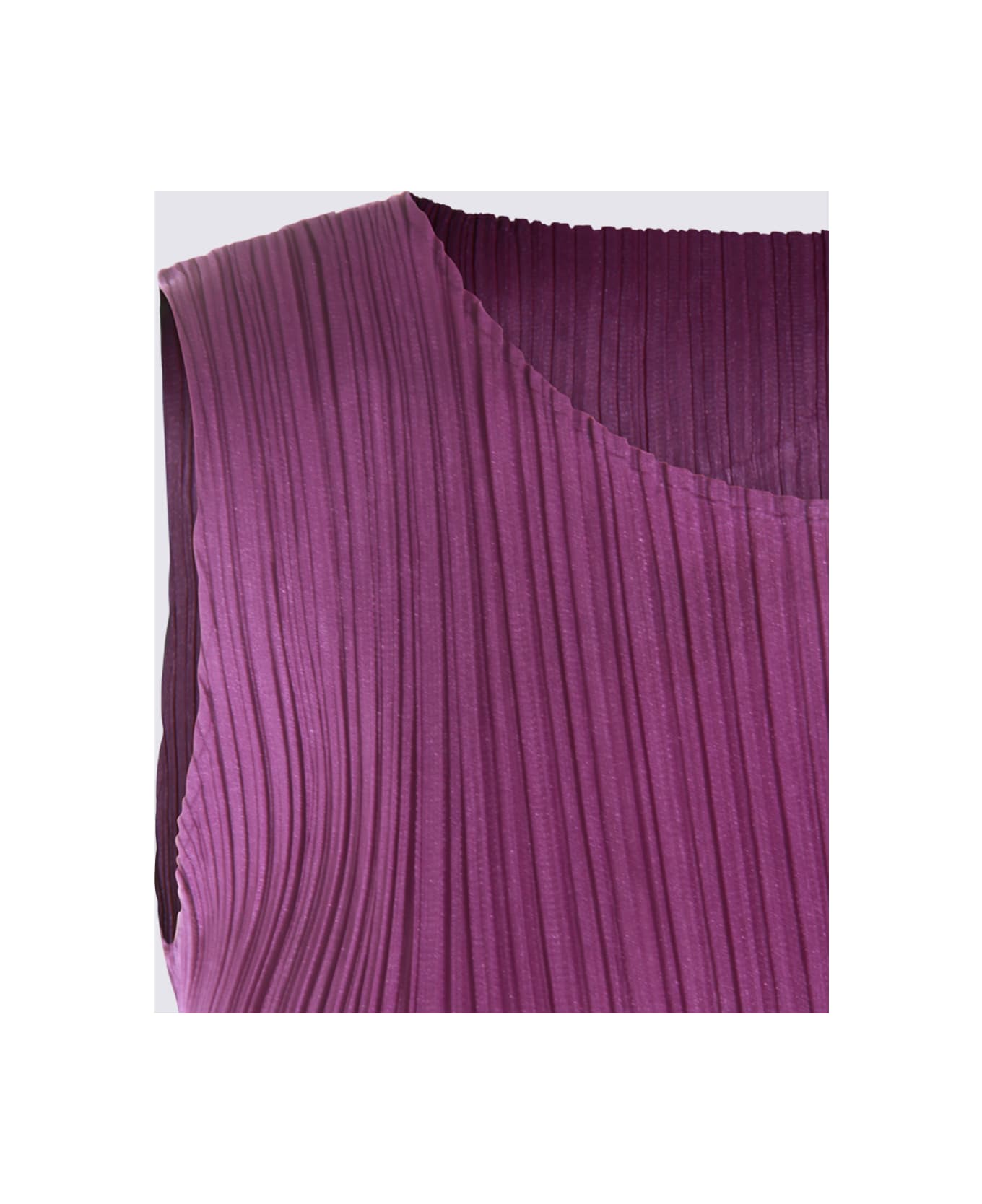 Pleats Please Issey Miyake Purple Top - LIGHT PURPLE
