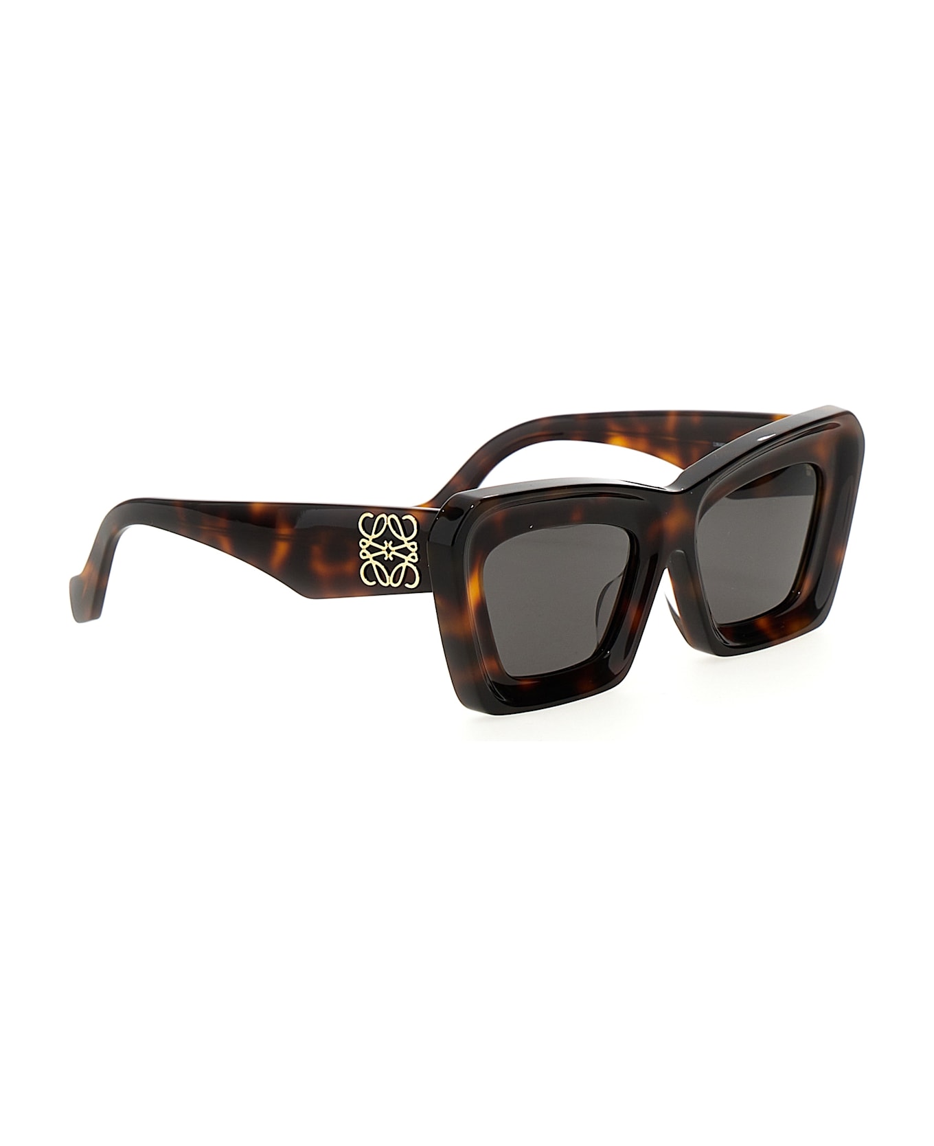 Loewe 'beveled' Sunglasses - Brown